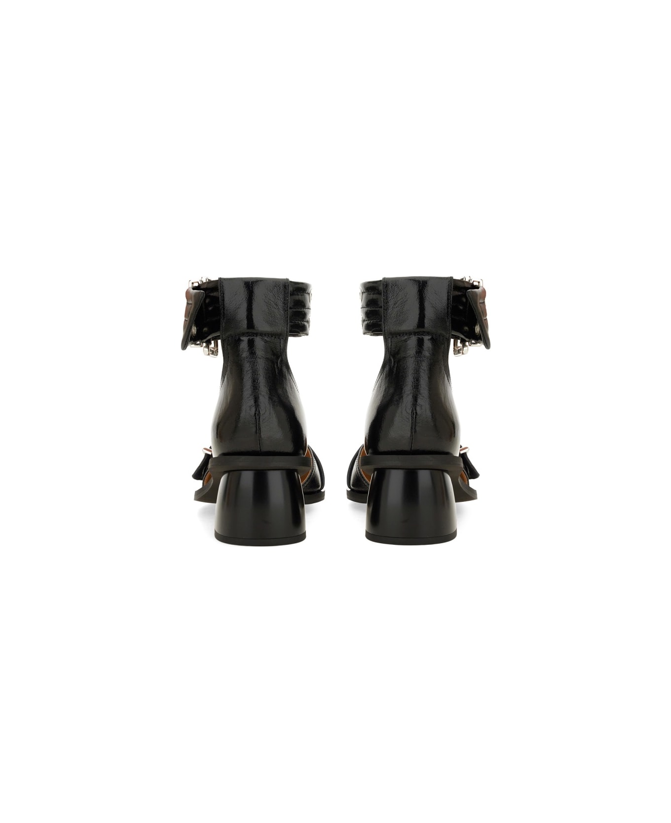 Ganni Buckle Pump - BLACK