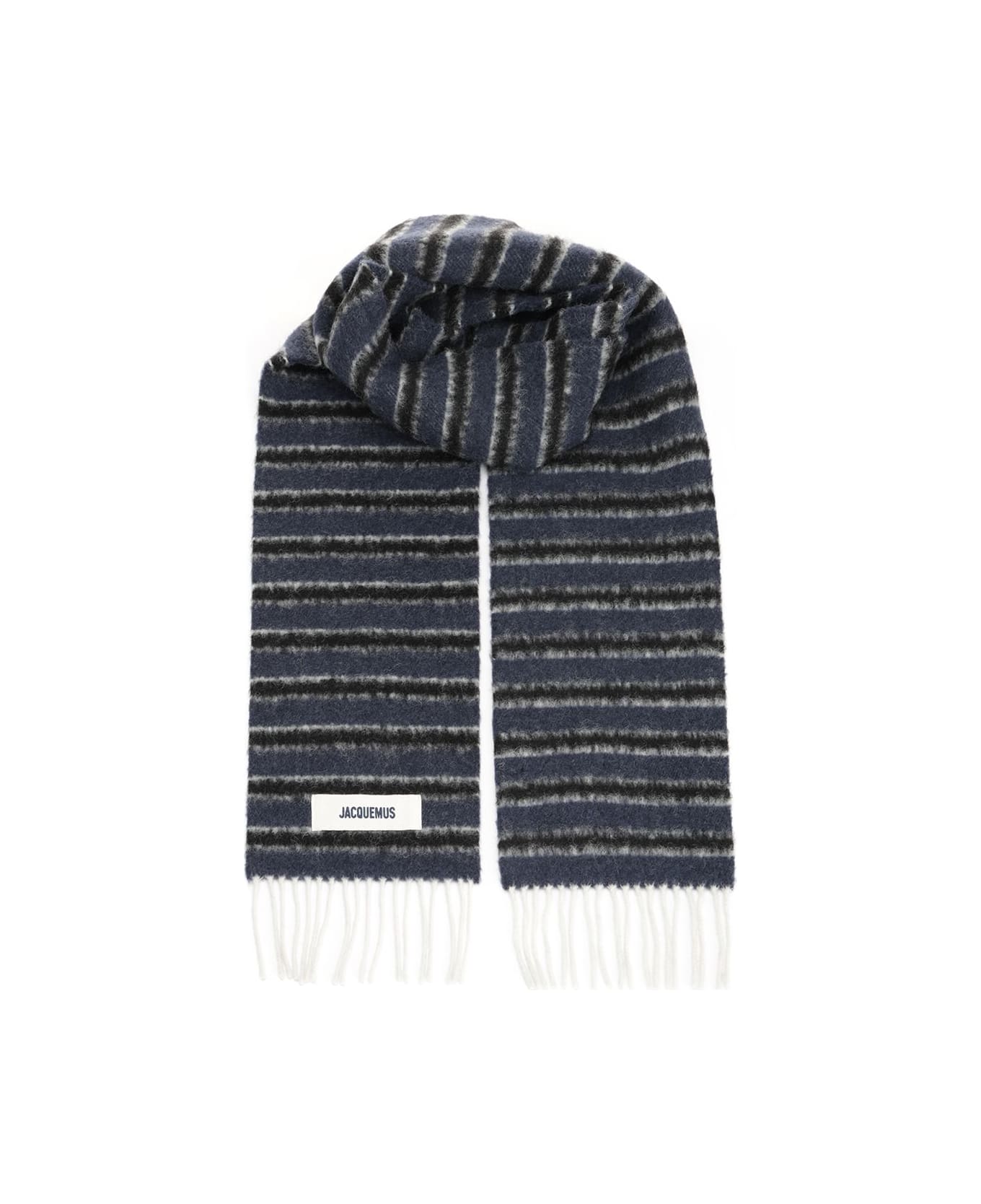 Jacquemus Alpaca Scarf - BLUE