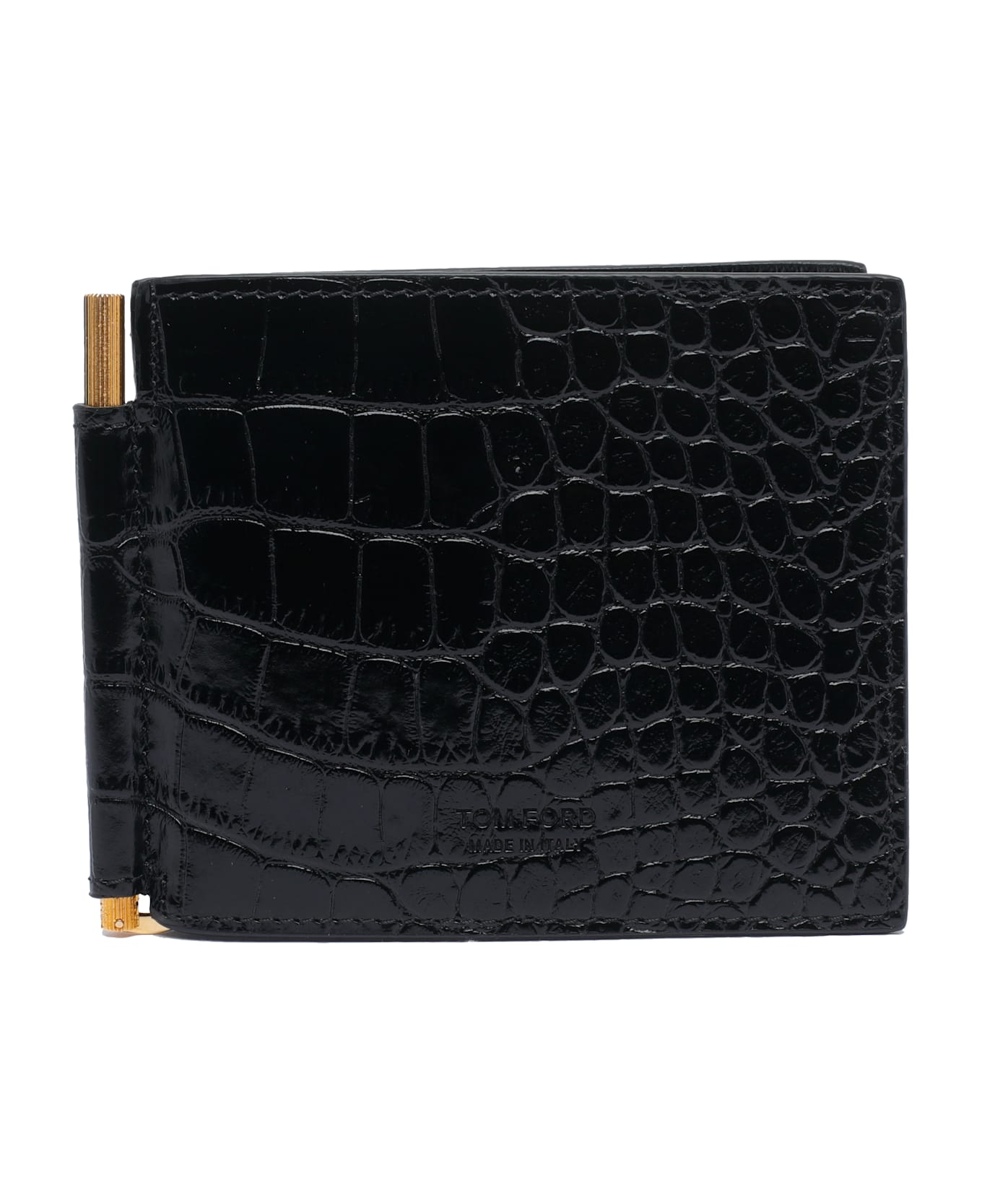 Tom Ford Money Clip Wallet - Black