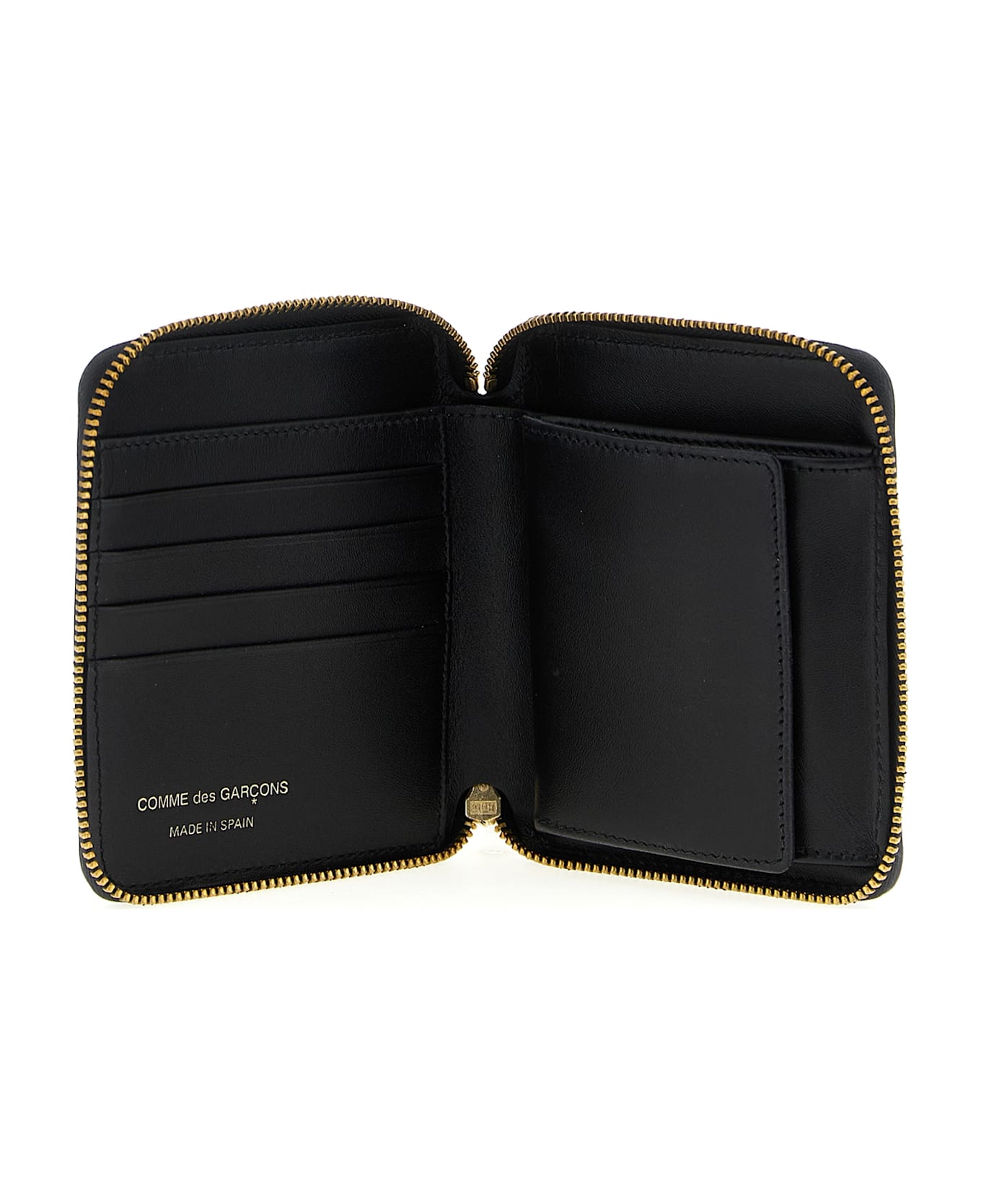 Comme des Garçons Wallet 
polka Dots Printed
 Wallet - White/Black