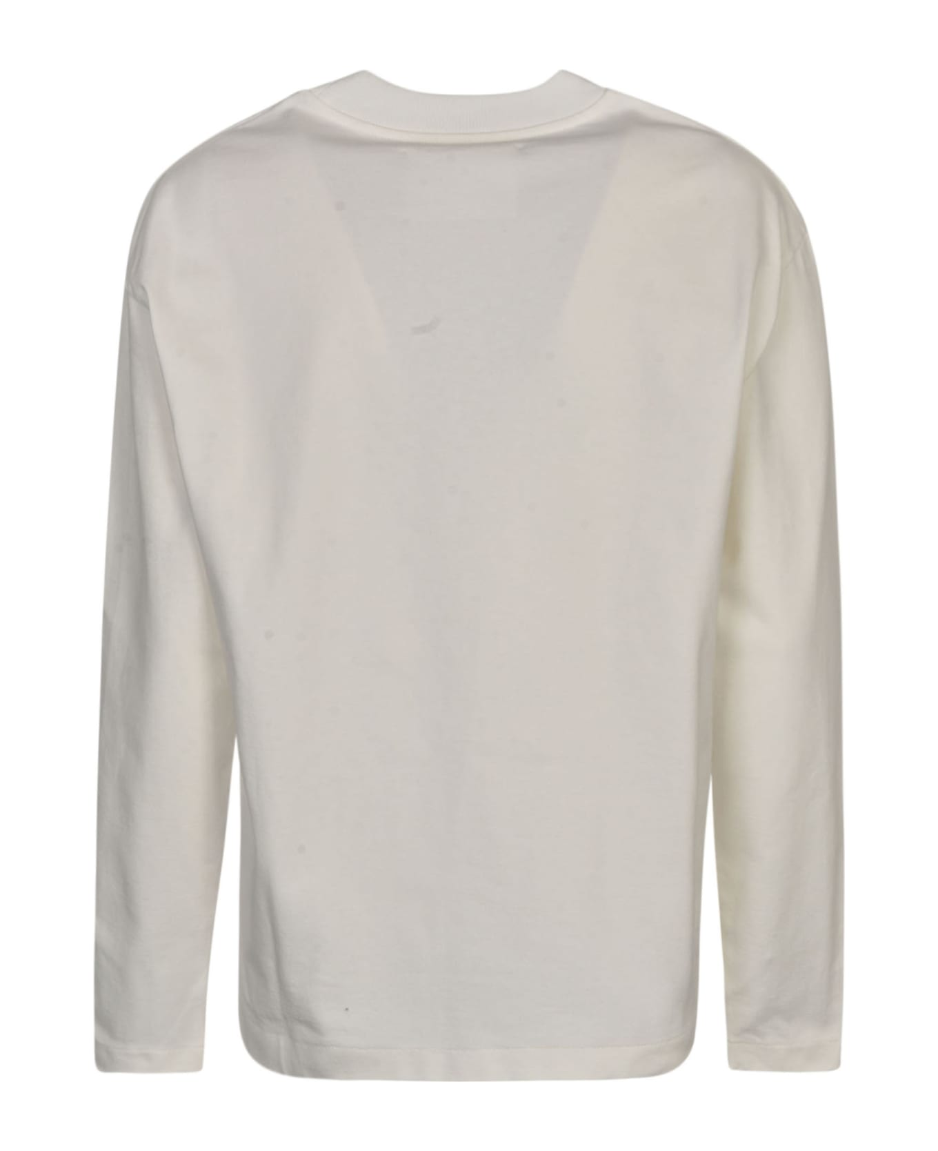 Jil Sander Logo Sweater - PORCELAIN ニットウェア