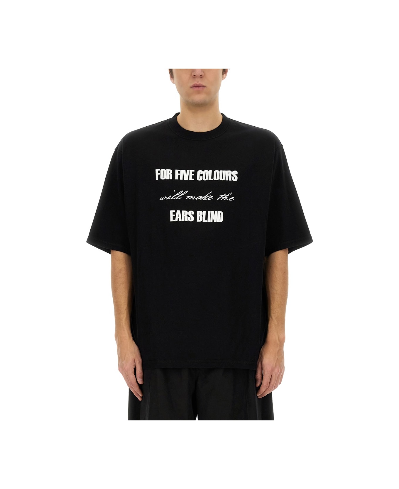 Undercover Jun Takahashi T-shirt With Print - Black