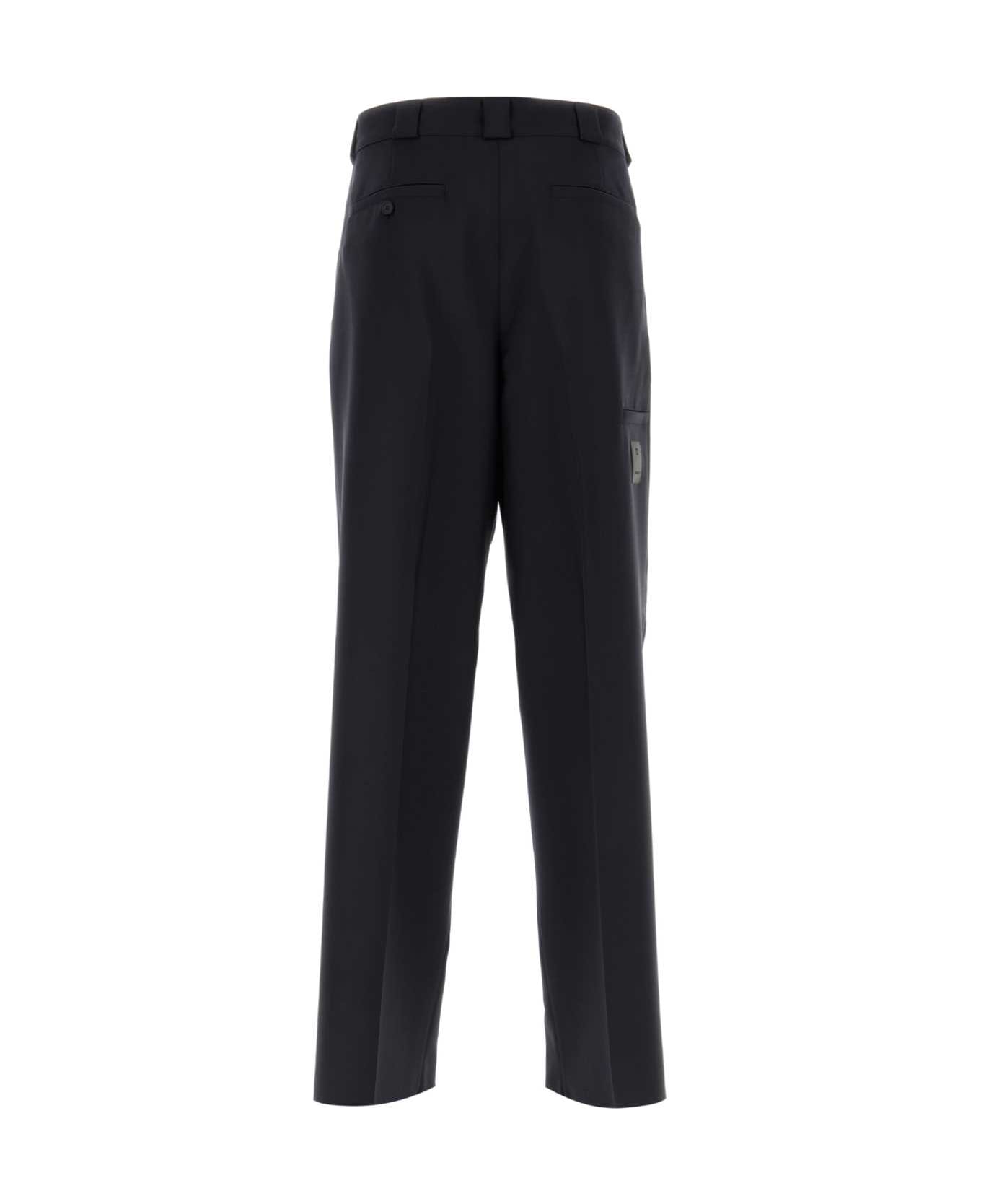 パンツ GIVENCHY Blue Wool Palazzo Pant Givenchy Striped Wool Trousers | Blue | FARFETCH