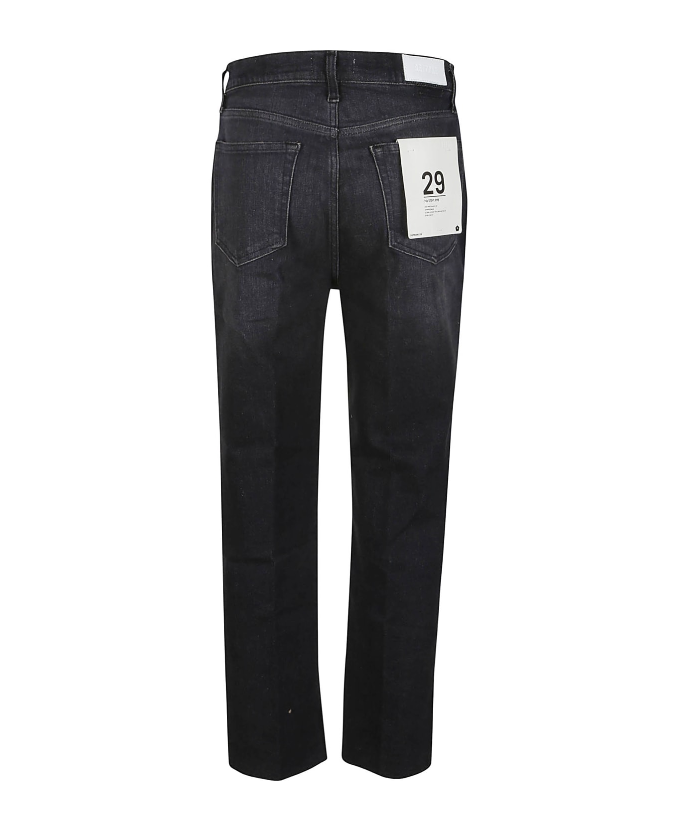 RE/DONE 70s Stove Pipe Jeans - Onyx Fade