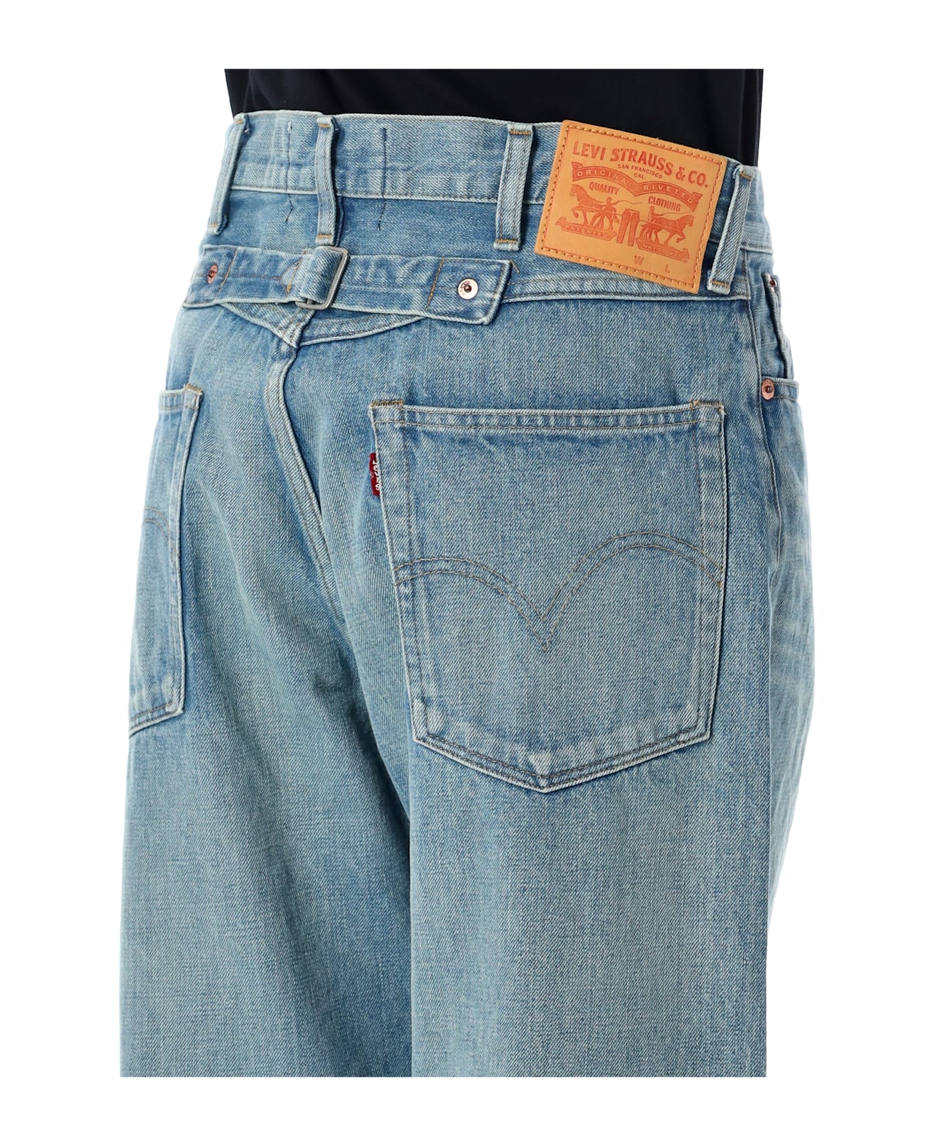 Junya Watanabe Levi
s Wide Leg Jeans - INDIGO