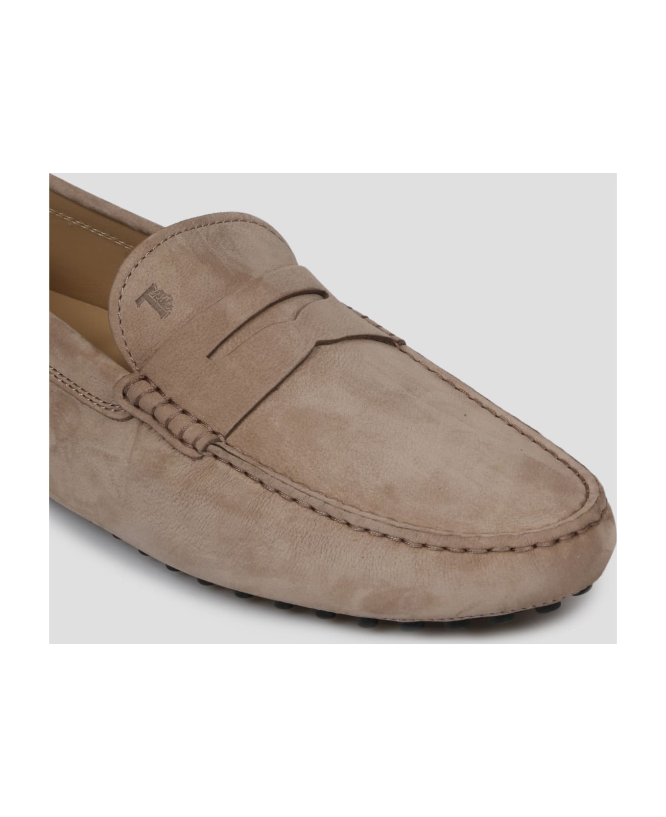Tod's Gommino Driving Loafers - Nude & Neutrals