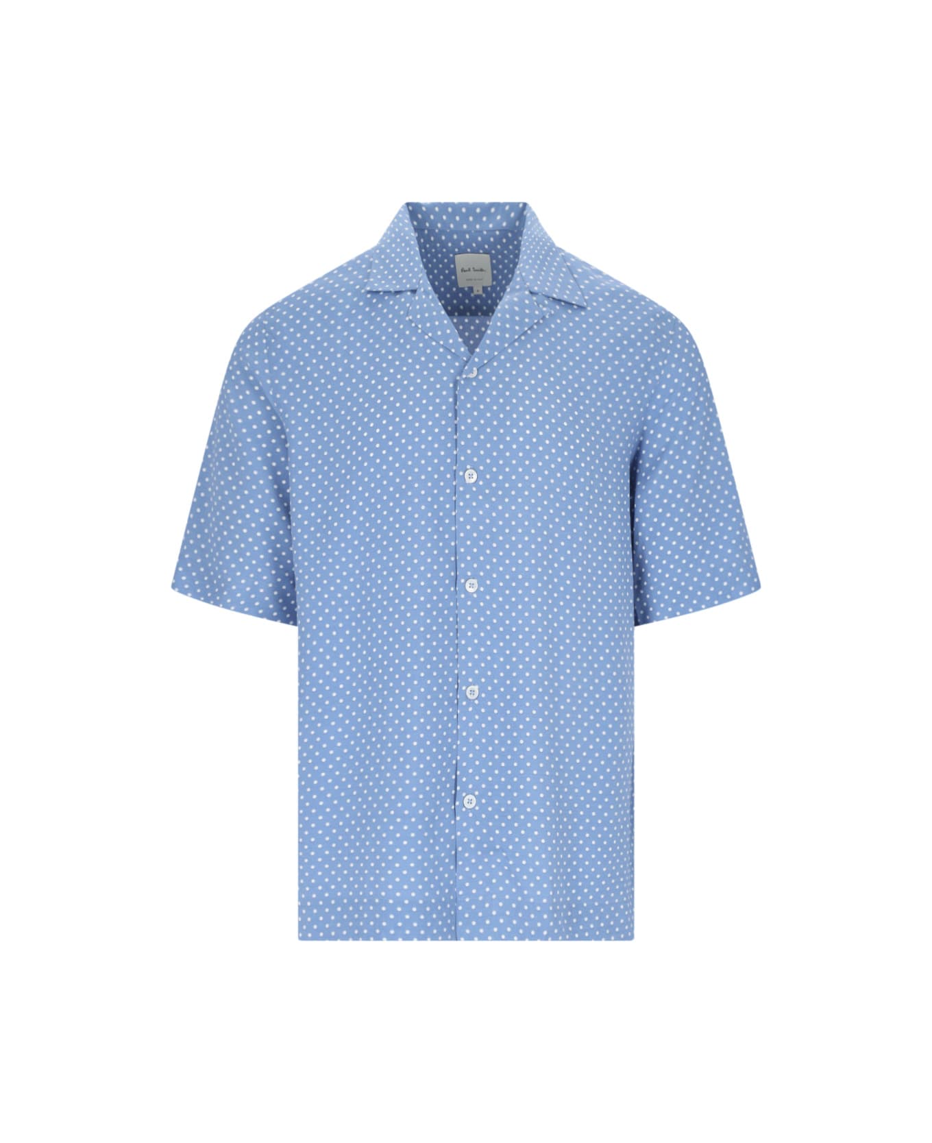 Paul Smith Polka Dot Shirt - Light Blue
