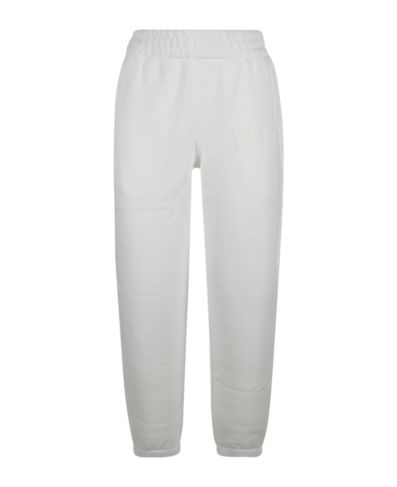 Alexander Wang Essential Terry Classic Track Pants - White