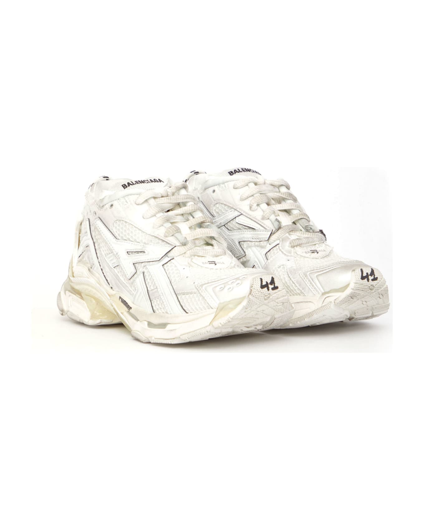 Balenciaga Runner Sneaker - WHITE