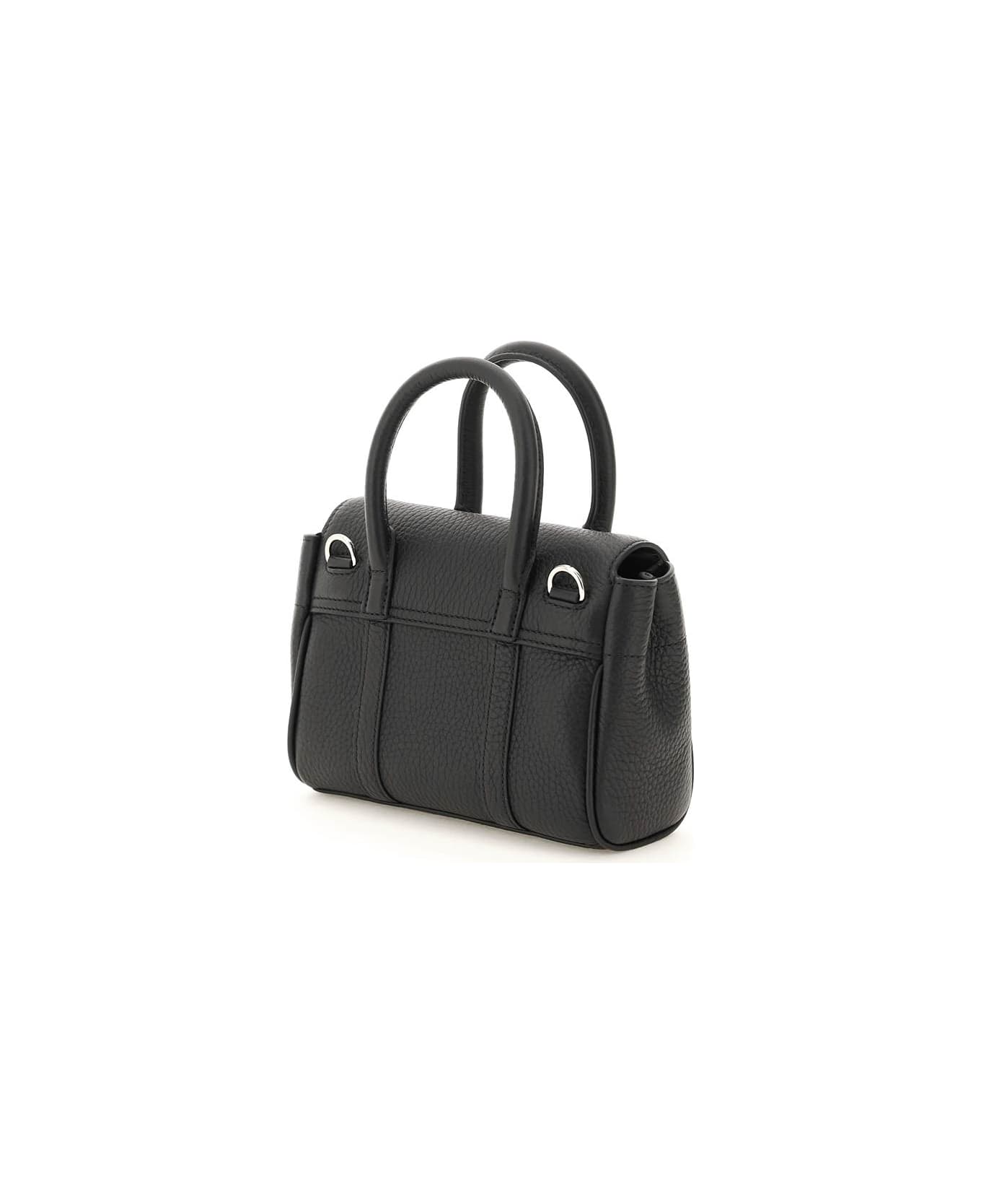 Mulberry Bayswater Mini Bag - BLACK (Black) トートバッグ