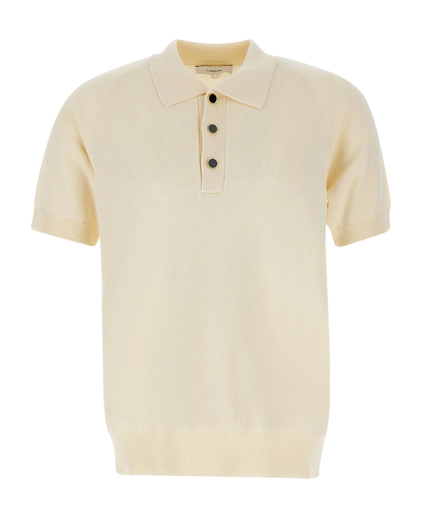 Lardini Cotton And Viscose Polo Shirt - WHITE