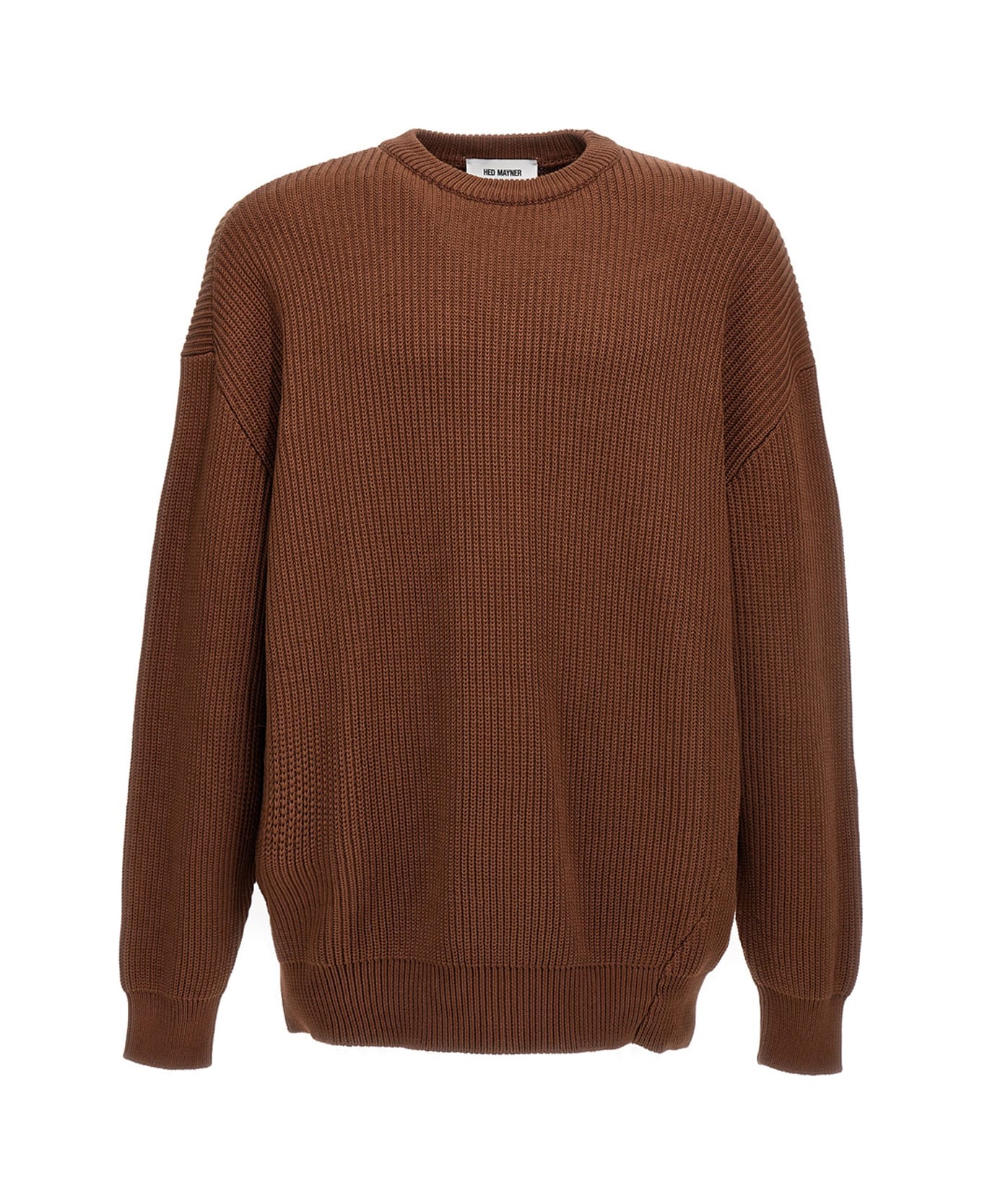 Hed Mayner 'twisted' Sweater - Brown ニットウェア