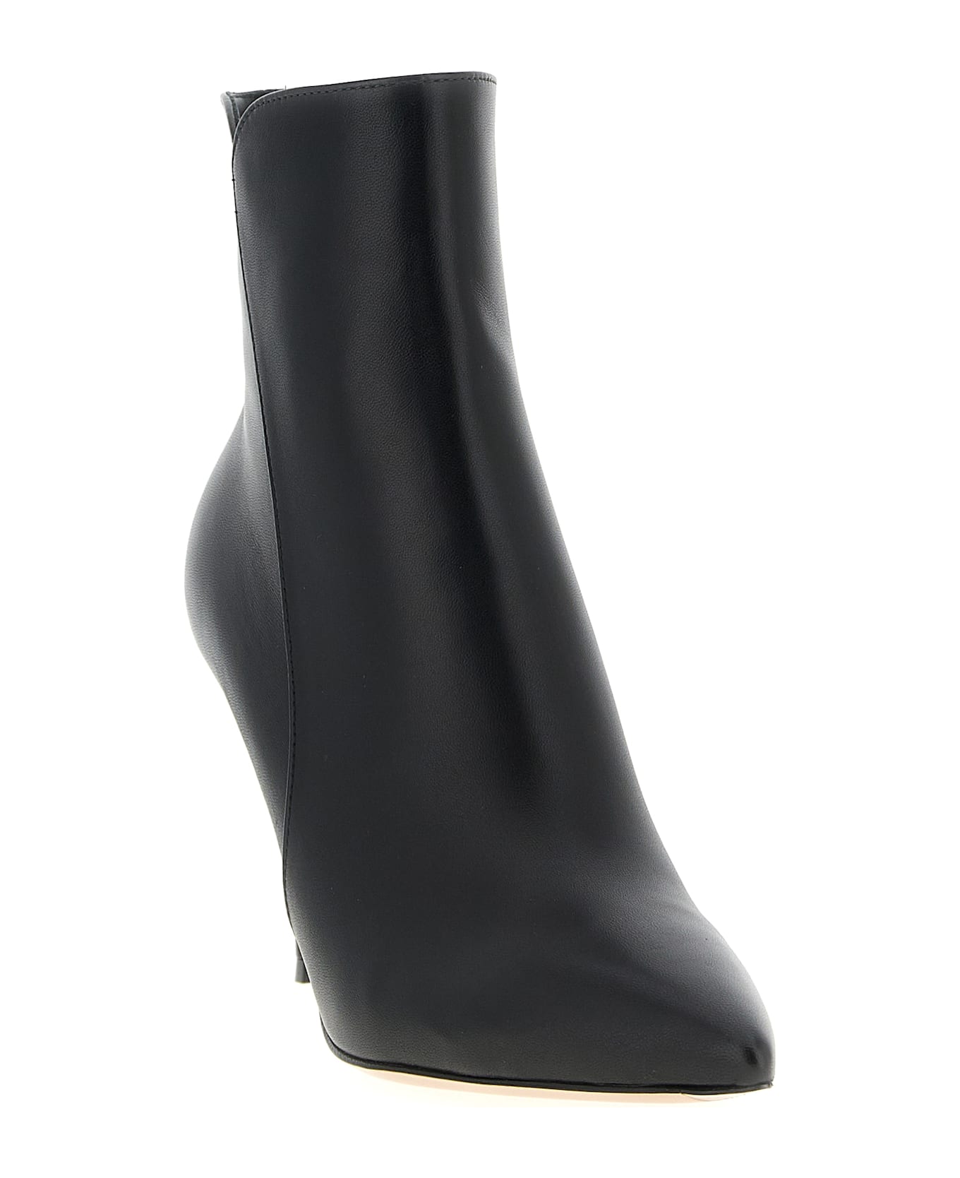 Gianvito Rossi 'levy Ankle Boots - Black  
