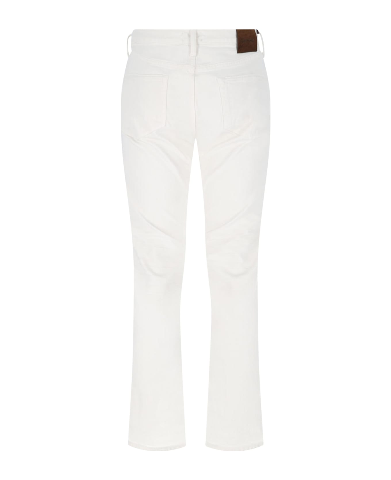 Tom Ford Straight Jeans - White
