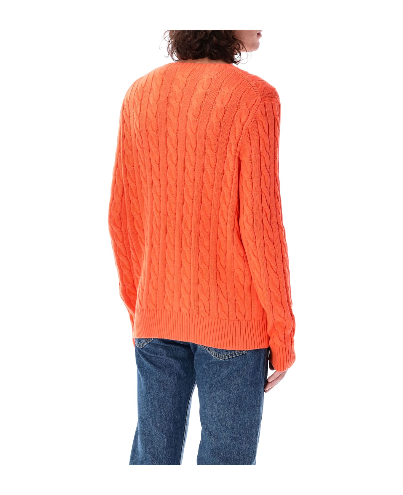 Polo Ralph Lauren Cable Knit Sweater - SPRING MELON