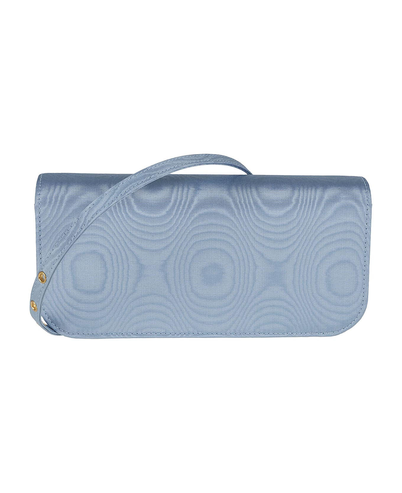 Valentino Garavani Clutch Loco` - S Cloudy Blue Crystal