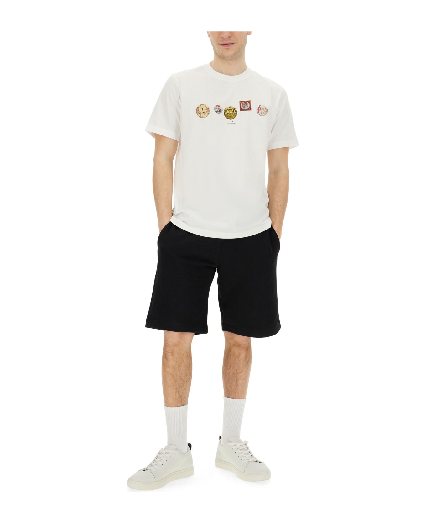 Paul Smith Regular Fit T-shirt - WHITE シャツ