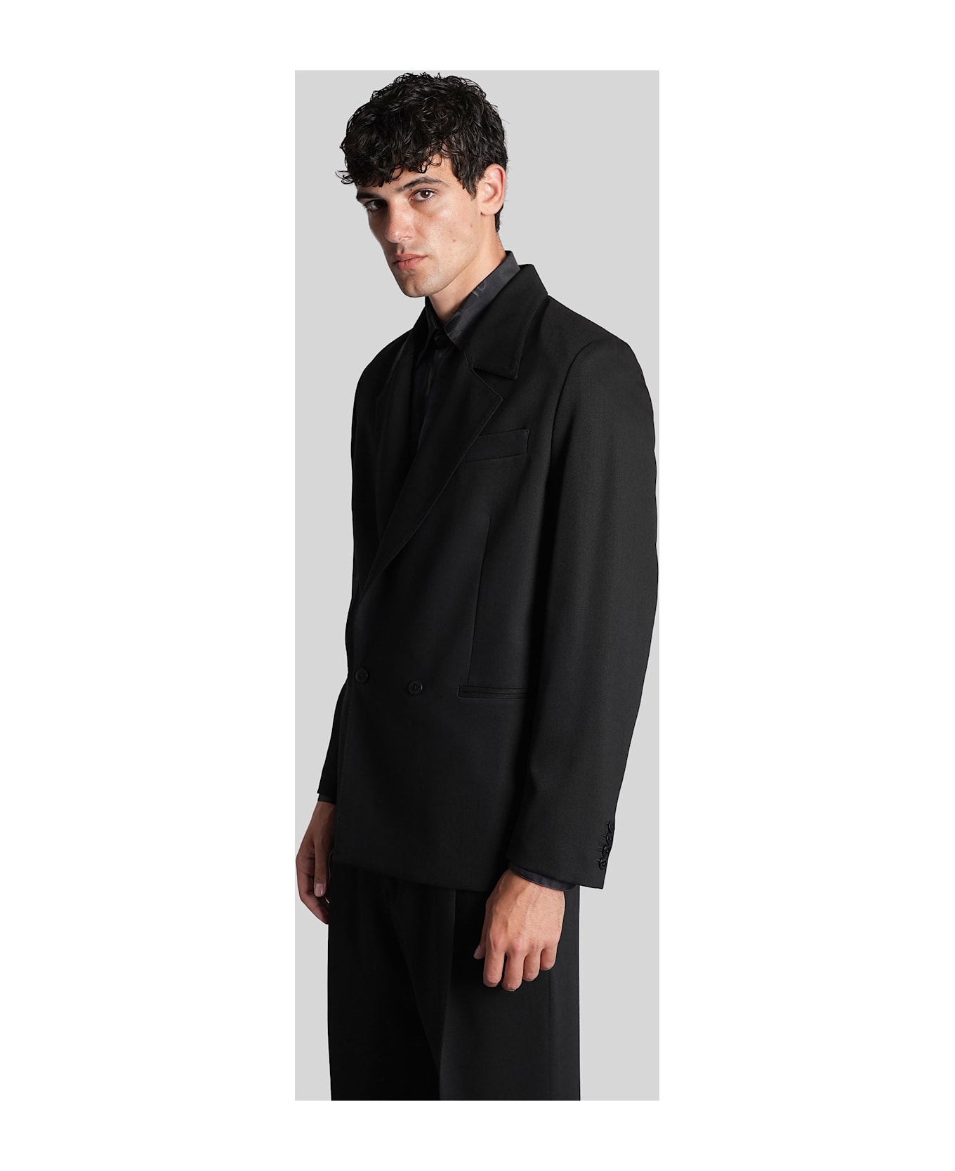 costumein Donatien Blazer In Black Wool - black ブレザー