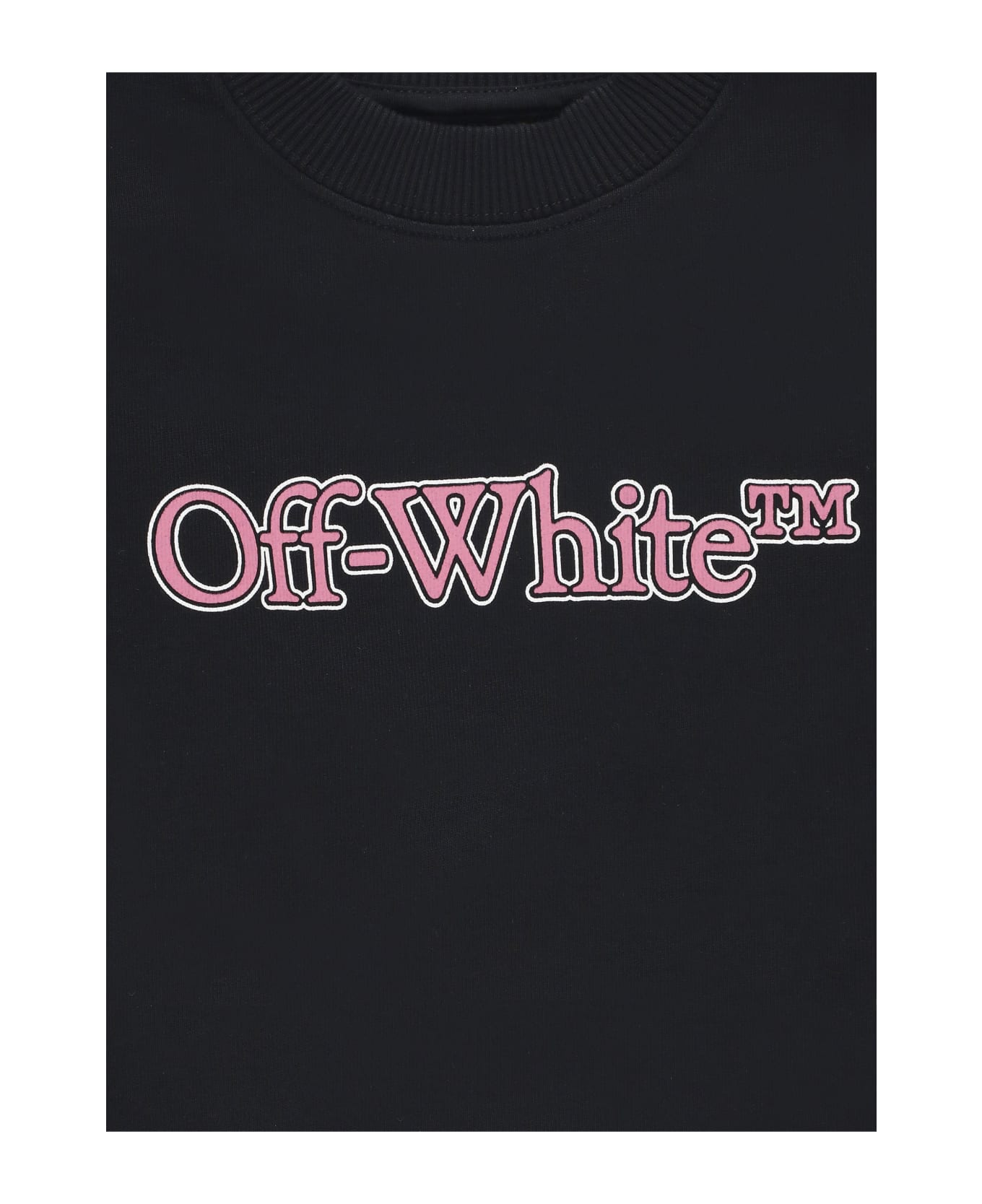 Off-White Sweatshirt With Logo - Black