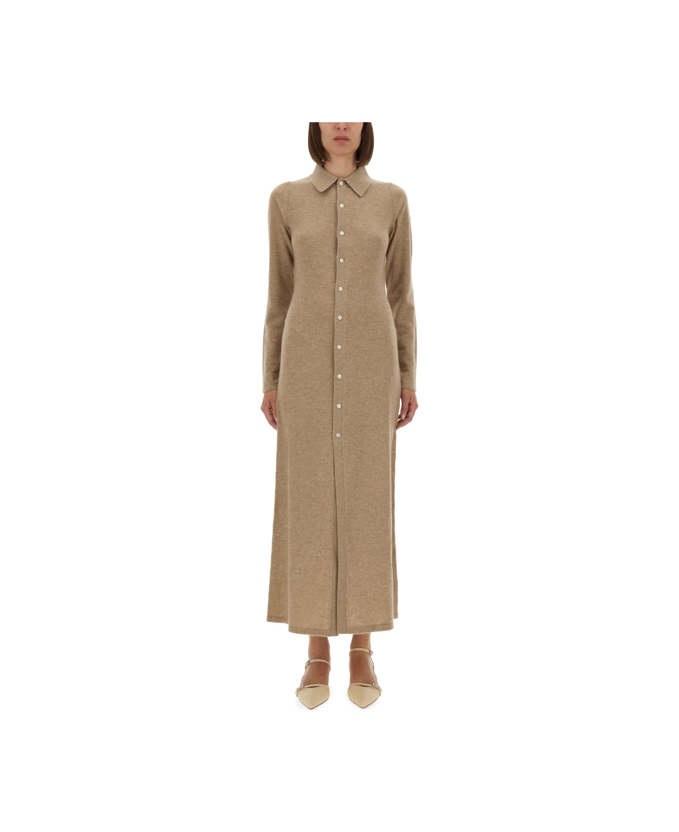 Guest in Residence Cashmere "showtime" Dress - NUDE