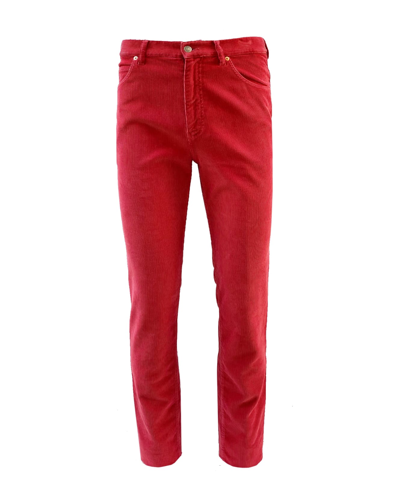 Gucci Velvet Trousers - Red