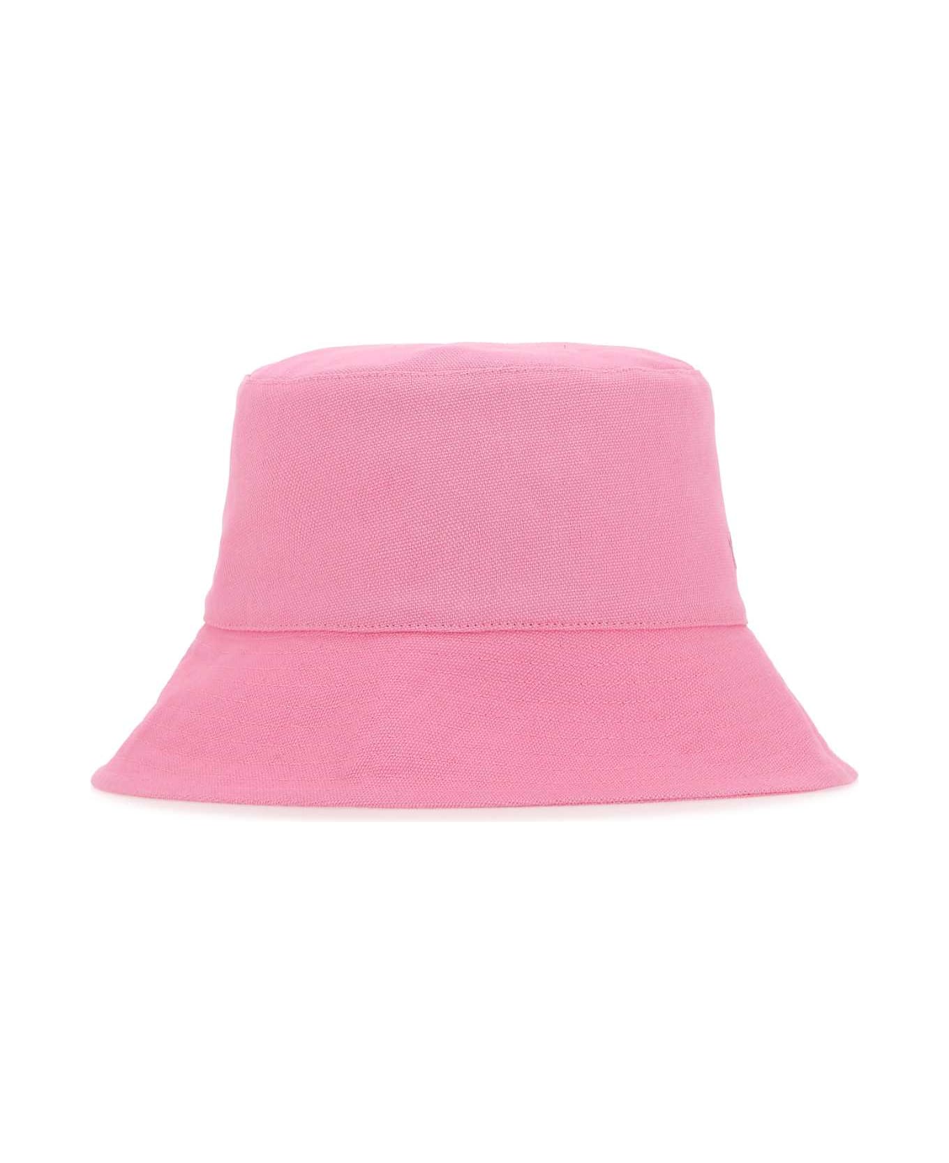Nanushka Pink Cotton Hat - PINK