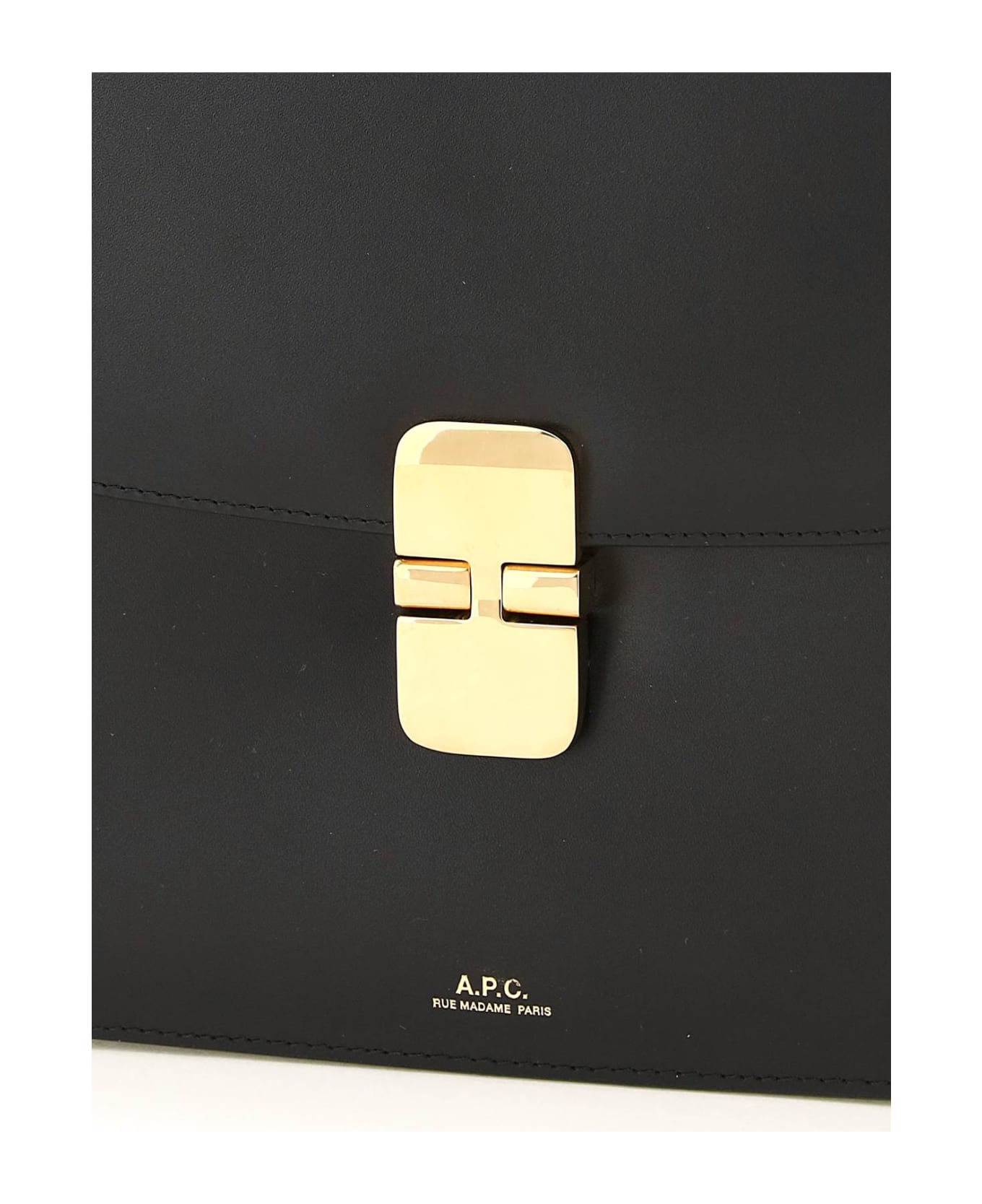 A.P.C. Grace Shoulder Bag - BLACK ショルダーバッグ