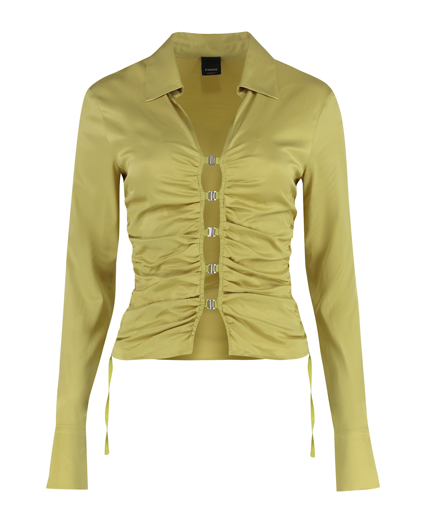 Pinko Caravan Viscose Jersey Shirt - green