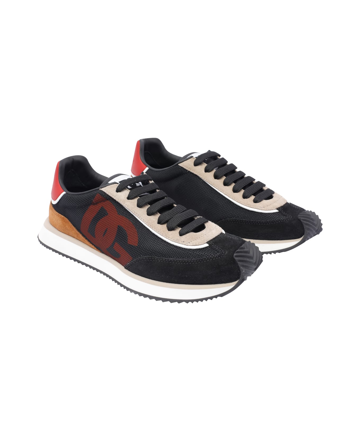 Dolce & Gabbana Dg Cushion Sneakers - Black
