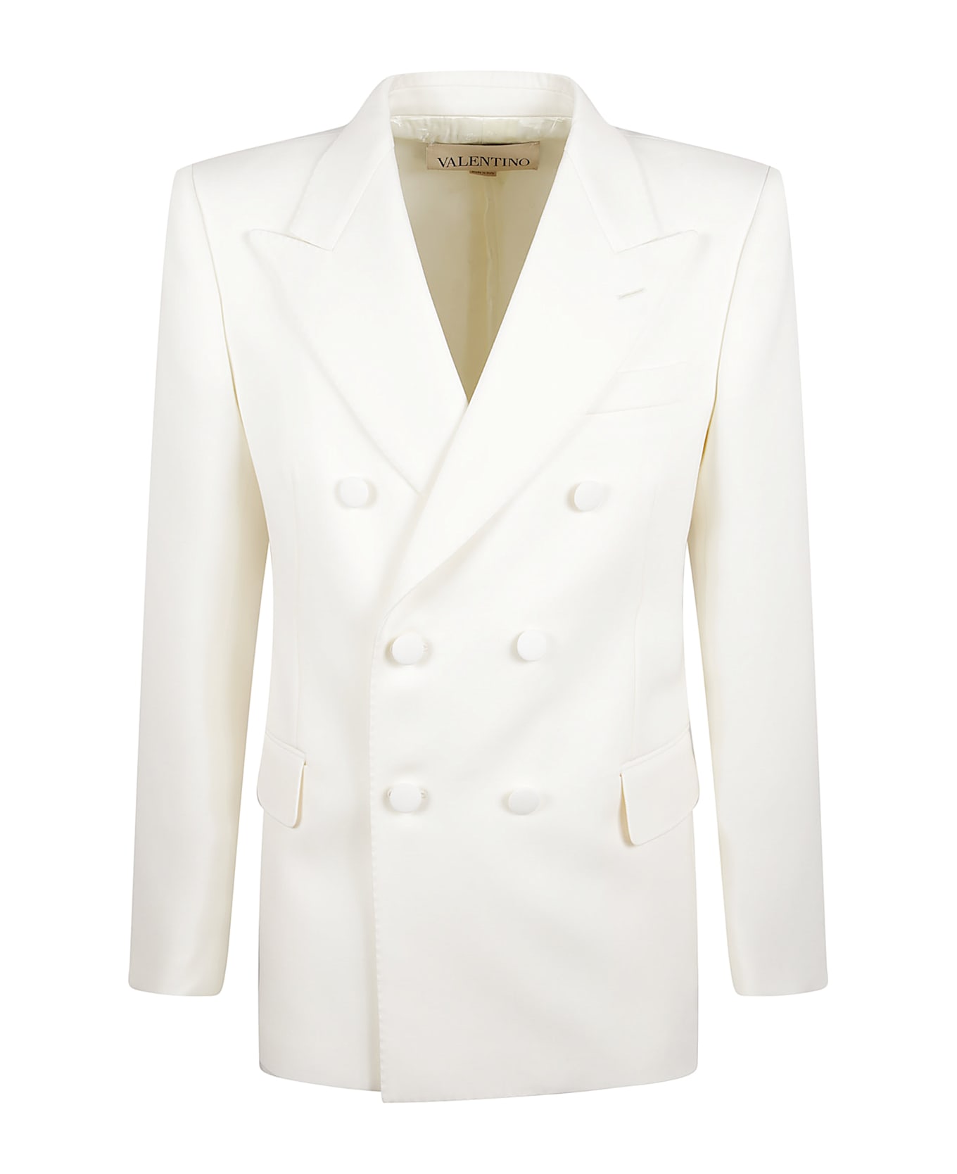 Valentino Garavani Double-breasted Jacket - MILKY