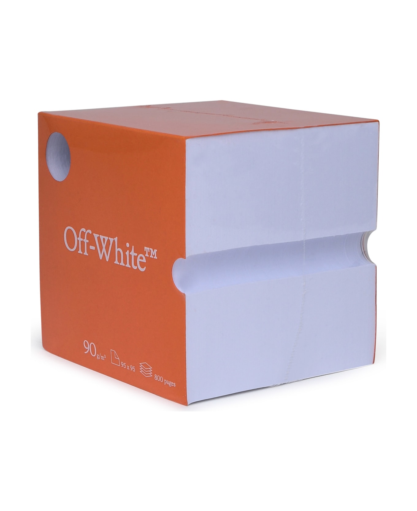Off-White Orange Paper Meteor Notepad - Orange インテリア雑貨