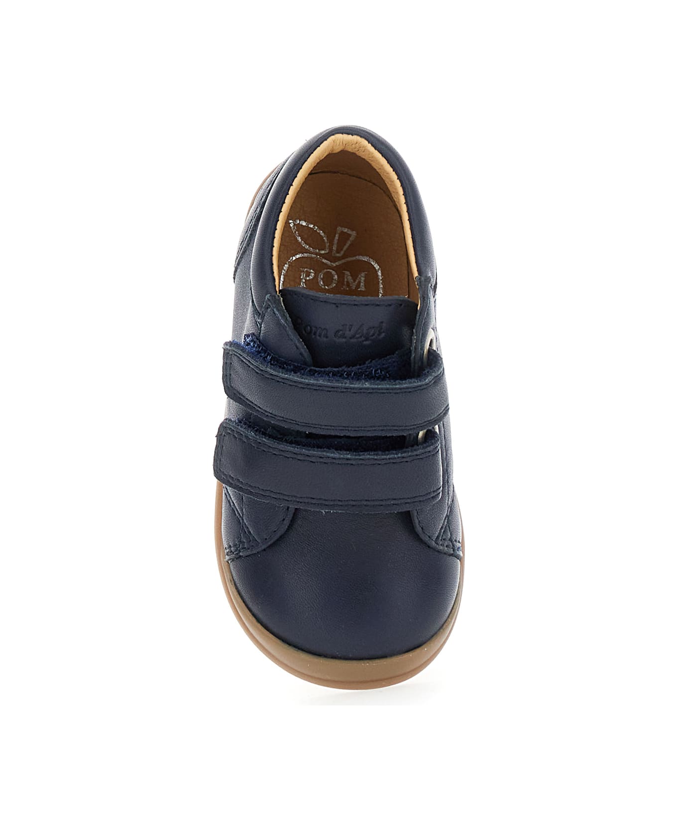 Pom d
Api Blue Sneaker With Logo Printed On The Tongue In Rubber Baby - Blu