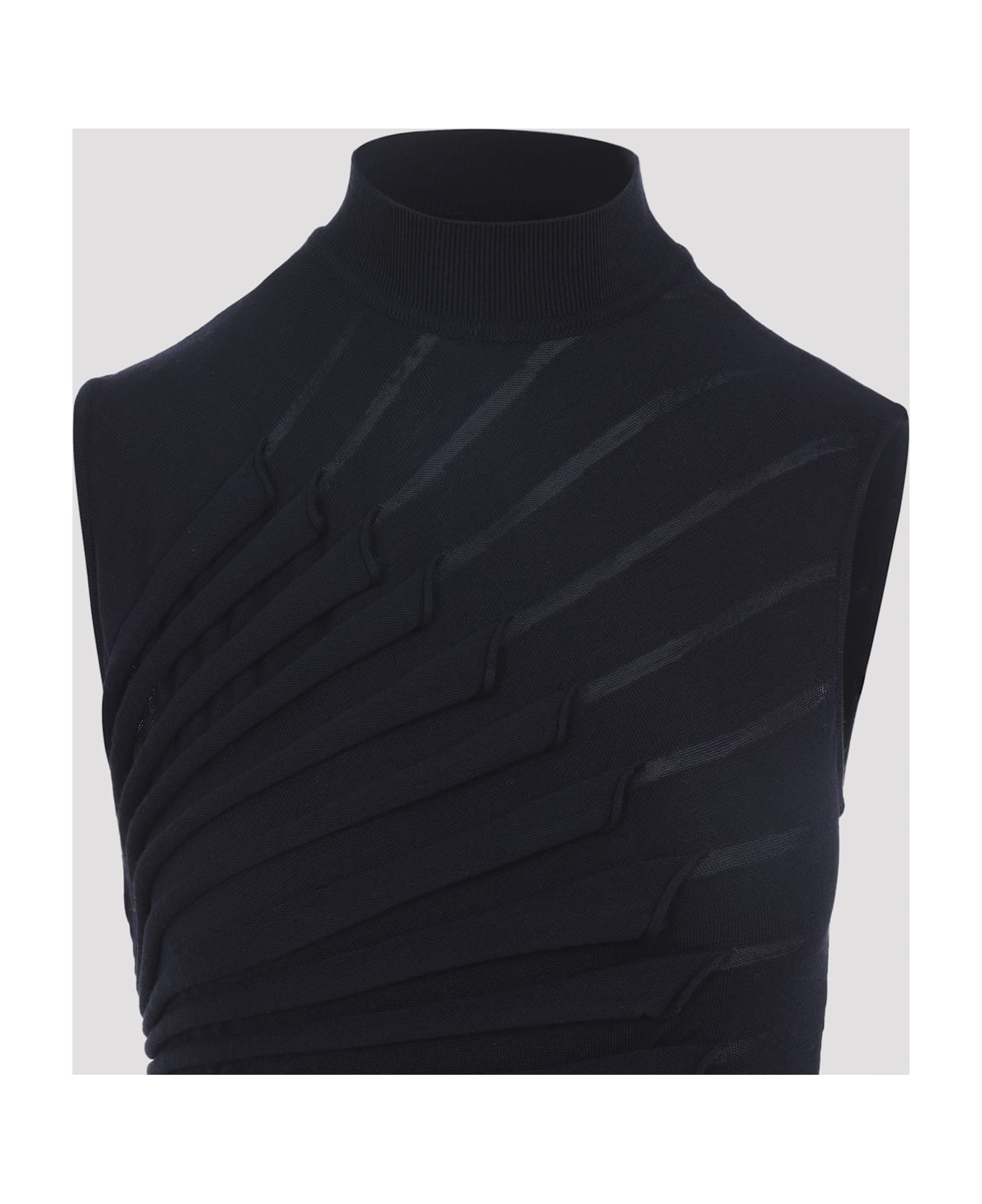 Alaia Alaïa Sculpting Midi Dress - Minuit