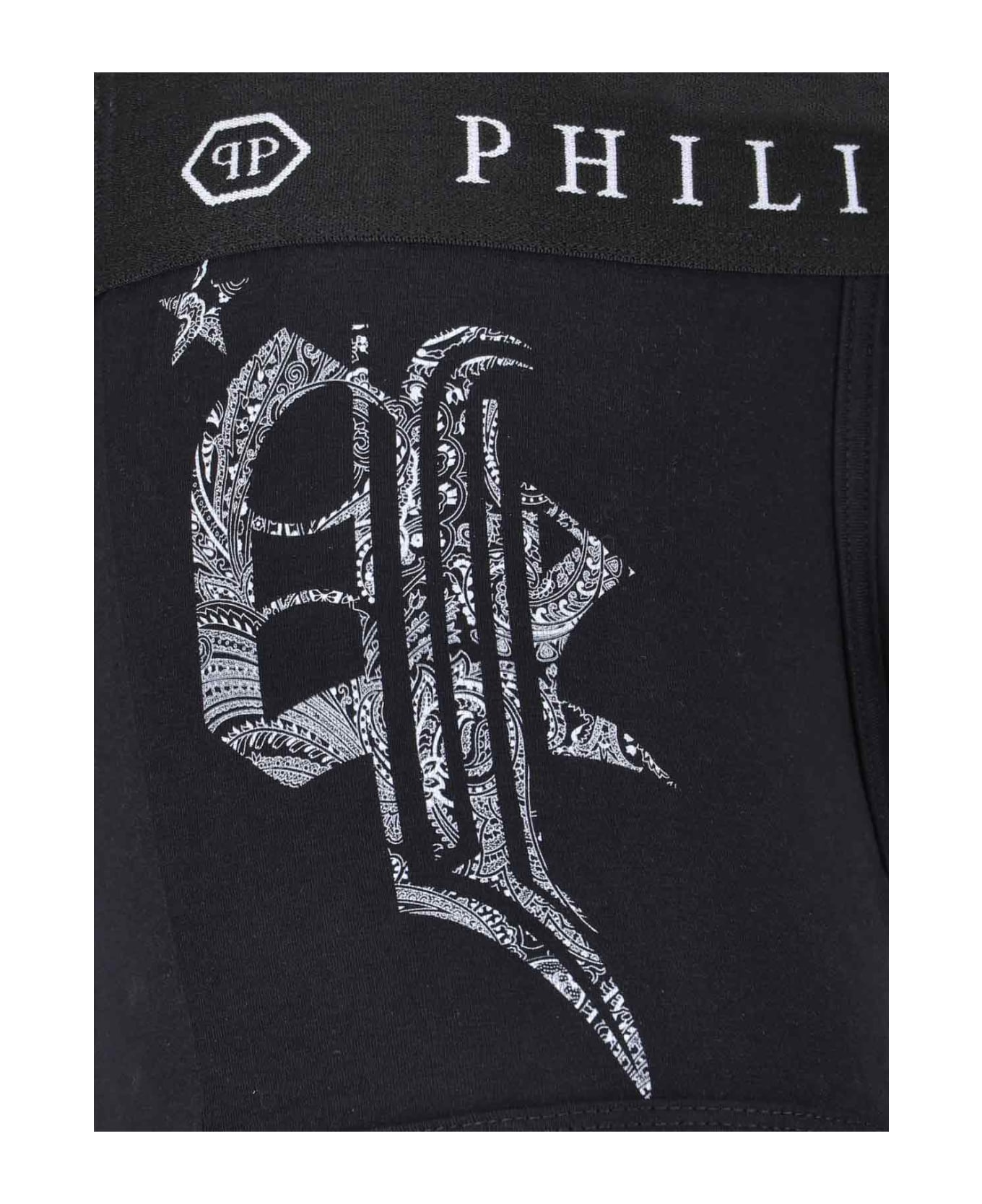 Philipp Plein 'gothic' Boxers - Black  
