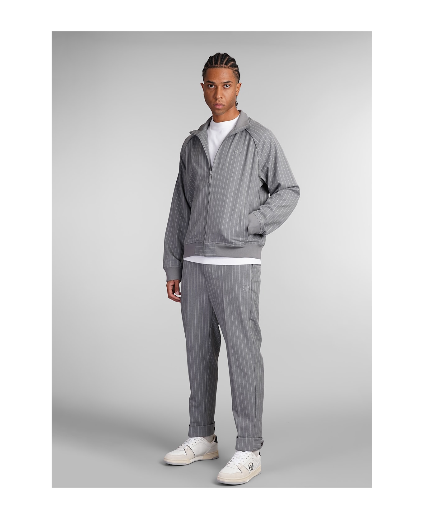 Sergio Tacchini Sweatshirt In Grey Polyester - grey