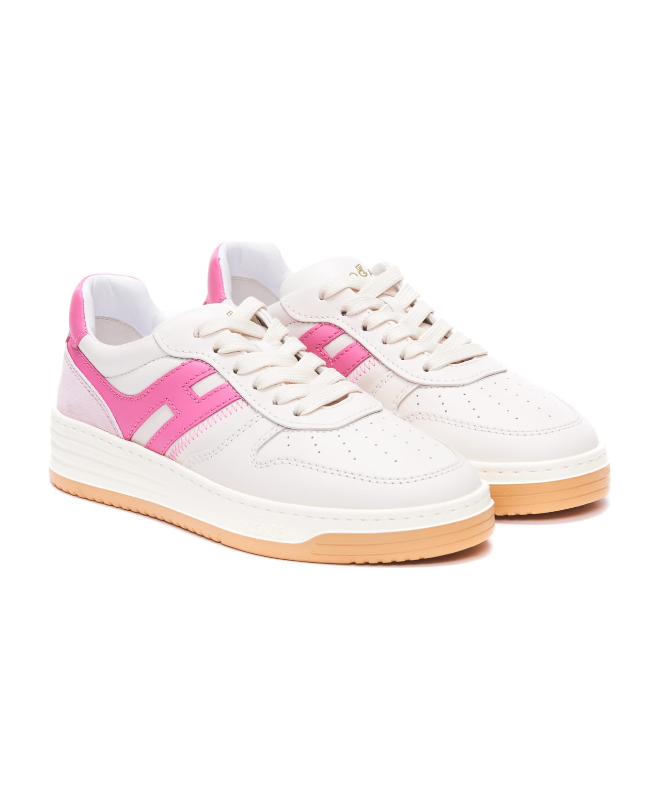 Hogan H630 Sneakers - White, pink