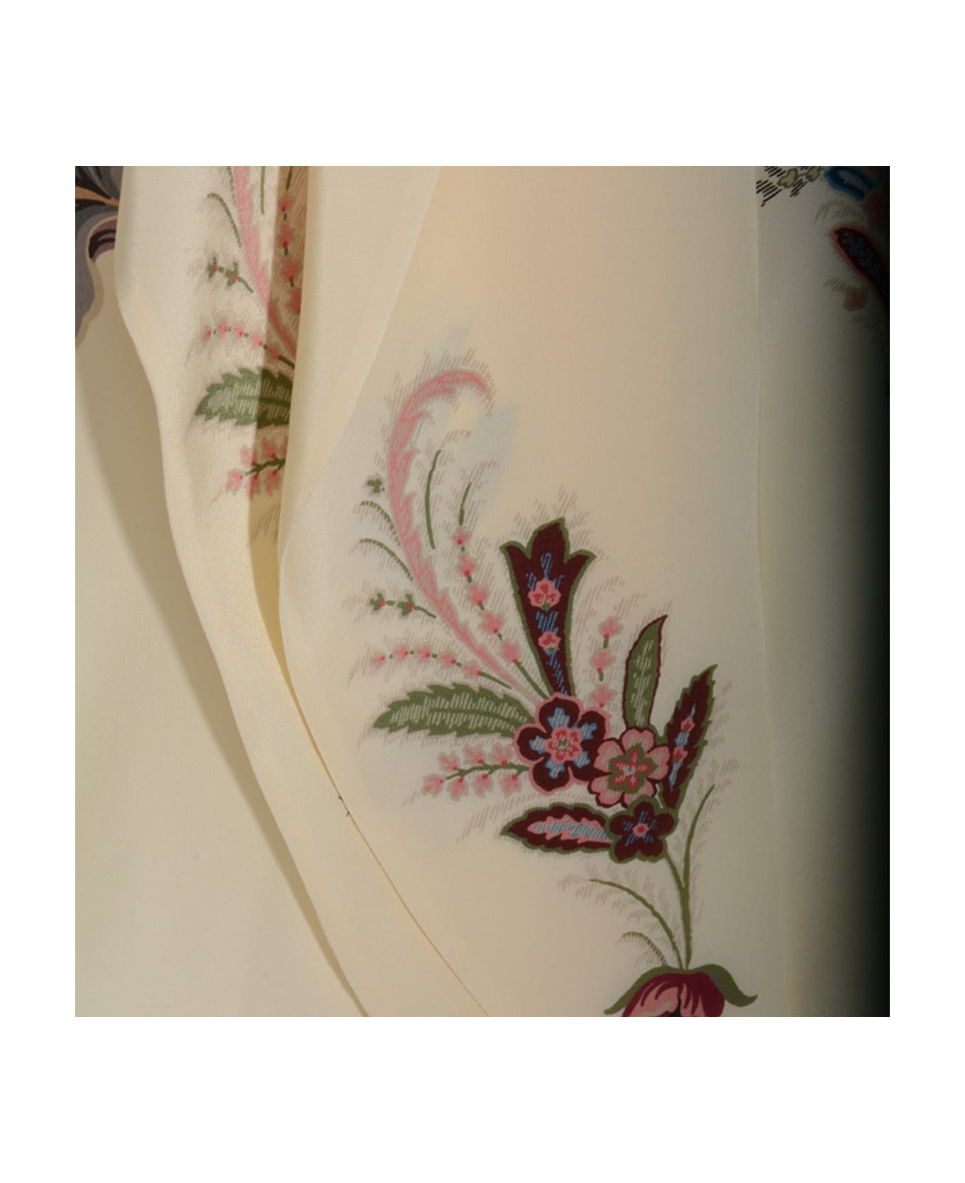 Etro Cream Silk Shirt - White