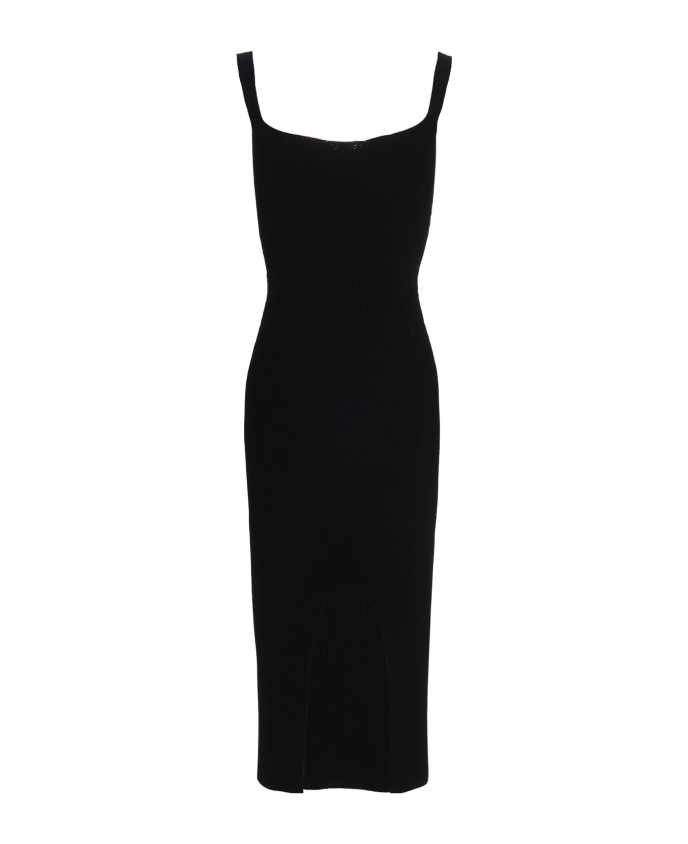 Khaite 'nina' Midi Dress - Black ワンピース＆ドレス