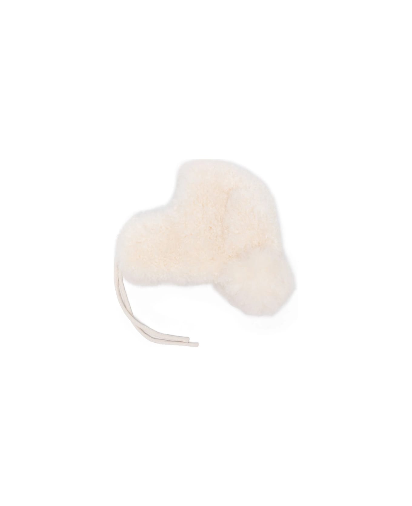 Yves Salomon Cap - WHITE