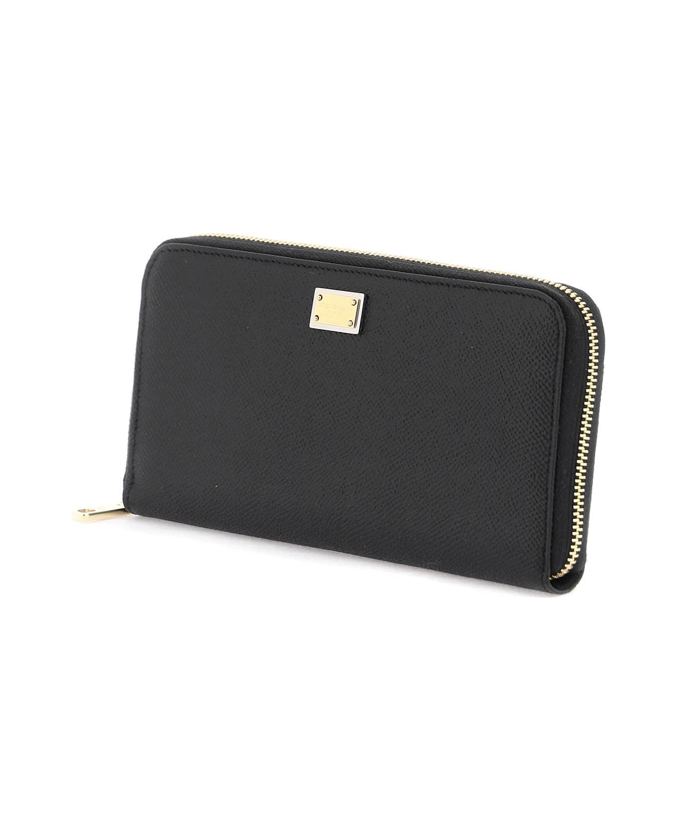 Dolce & Gabbana Zip-around Wallet - Black 財布