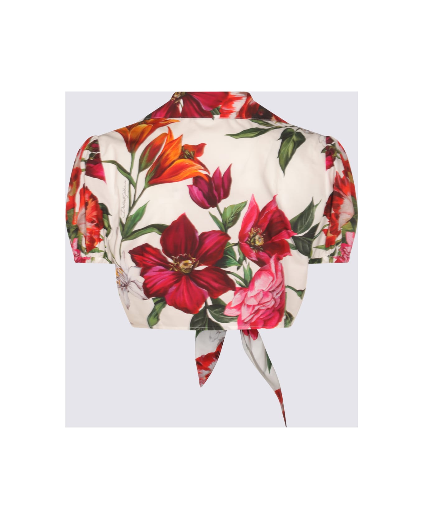 Dolce 
Gabbana Multicolor Cotton Shirt - Multicolor