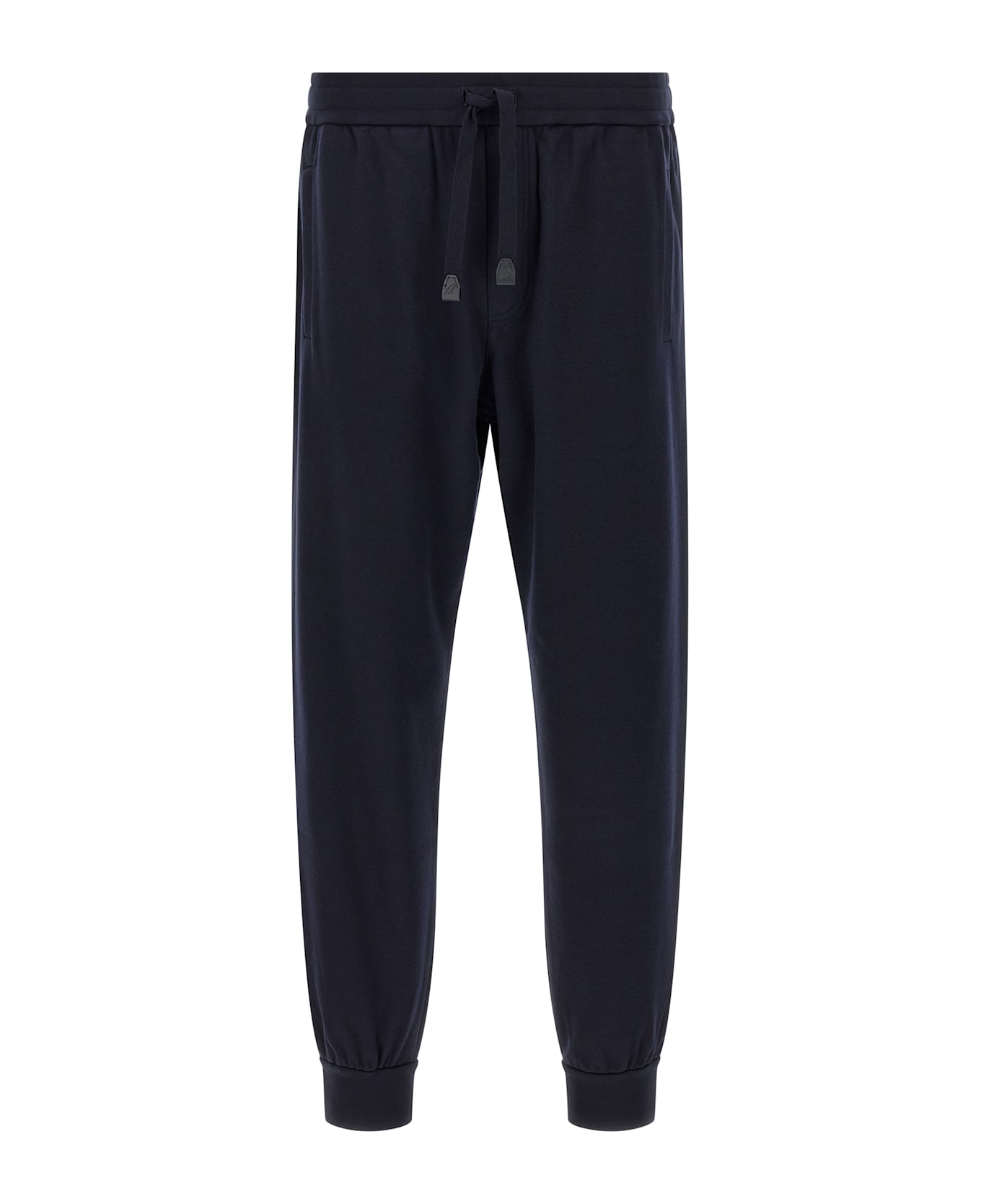 Brioni Cotton And Cashmere Joggers - Blue