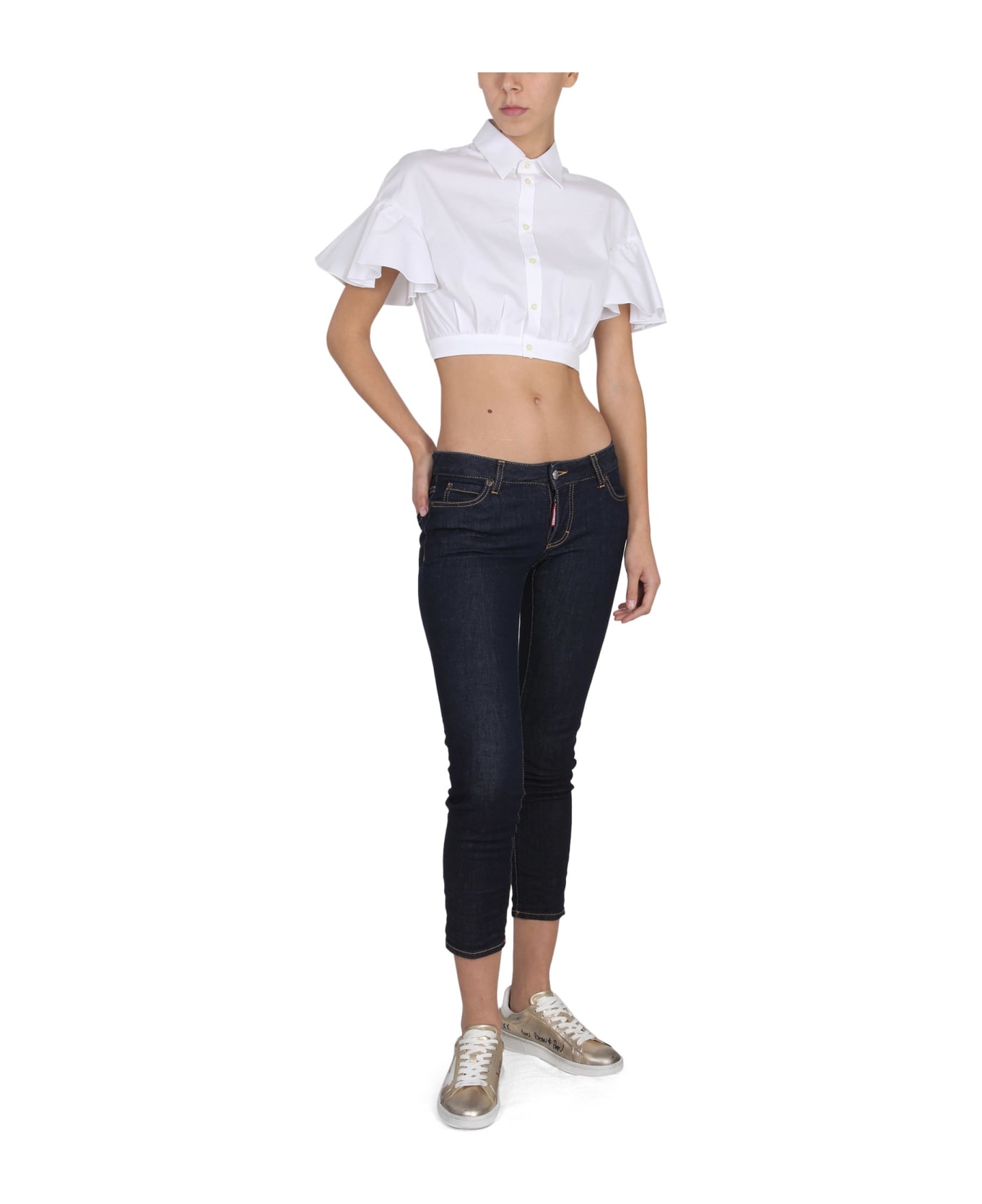 Dsquared2 Cropped Shirt