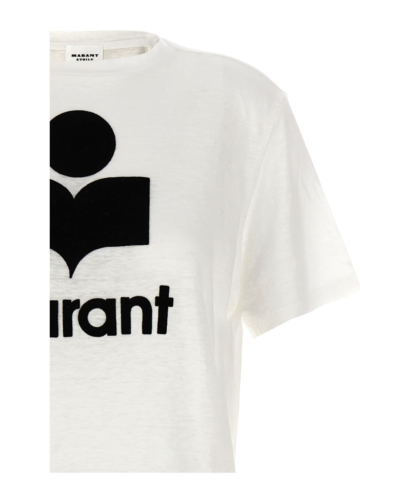 Marant Étoile 'zewel' T-shirt - White/Black