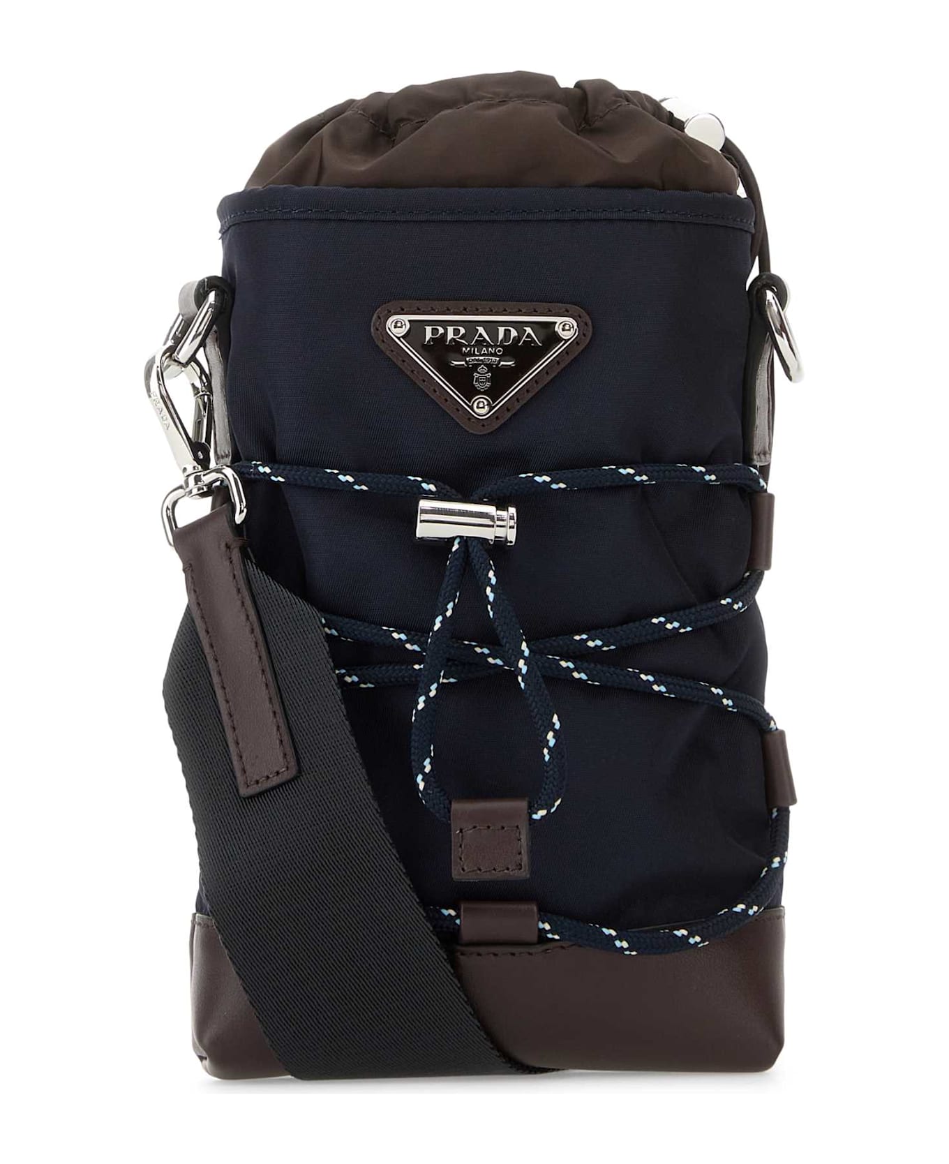 Prada Dark Blue Canvas Phone Case - BLEU