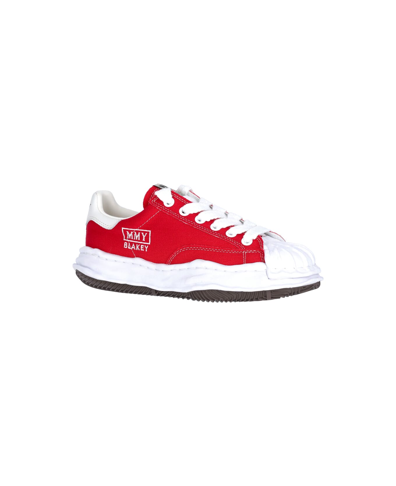 Mihara Yasuhiro 'blakey' Low-top Sneakers - RED