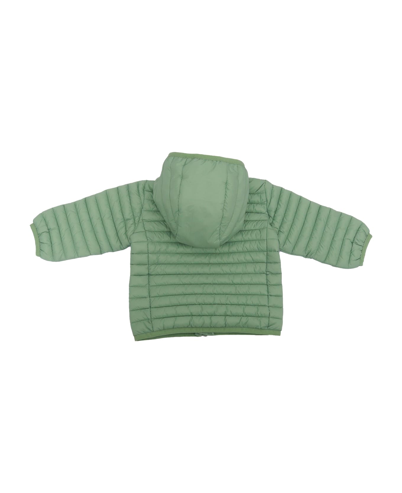 Save the Duck Nene Baby Hooded Jacket - GREEN