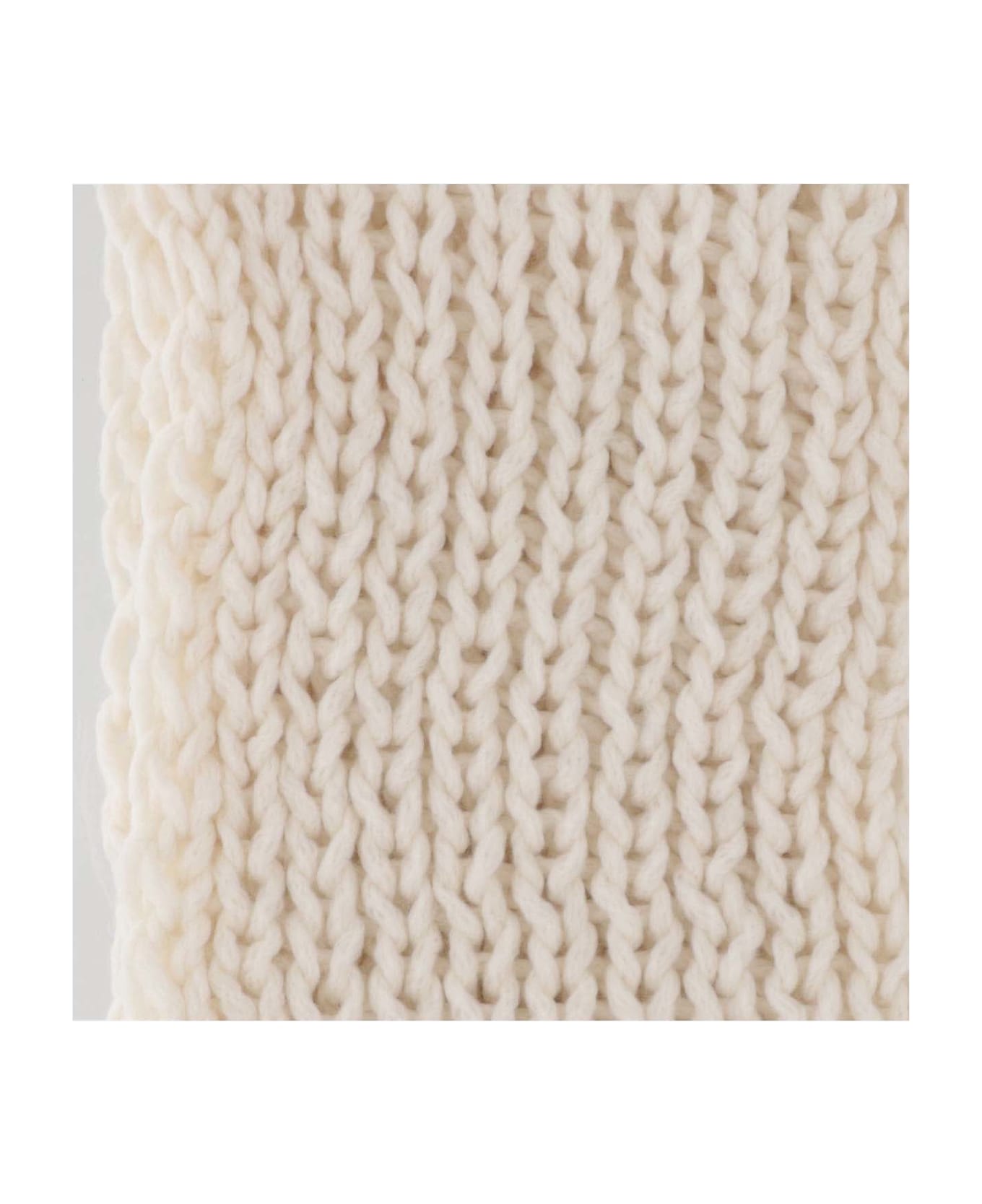 Evyinit Merino Wool Blend Scarf - Ivory