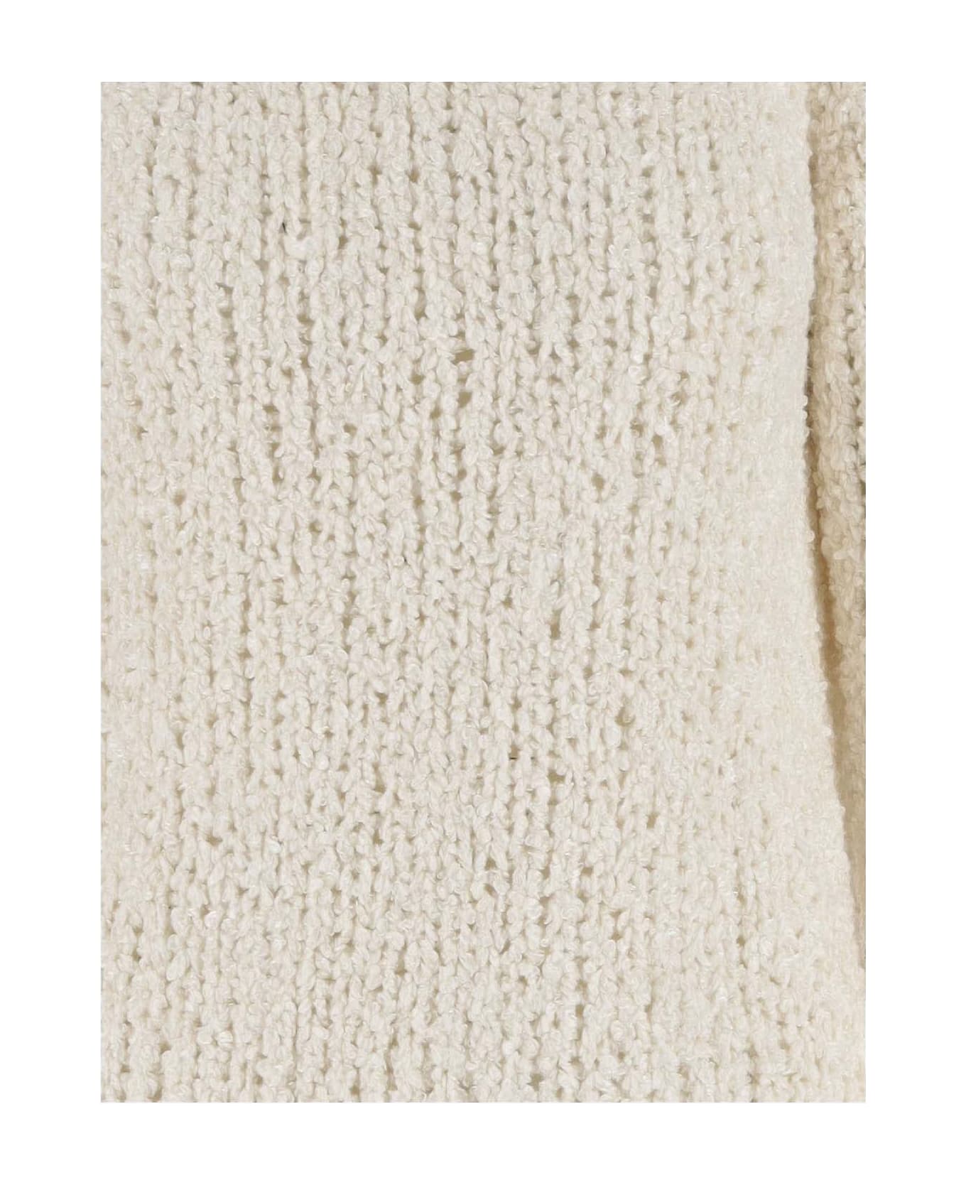 Wild Cashmere Silk Sweater - Ivory