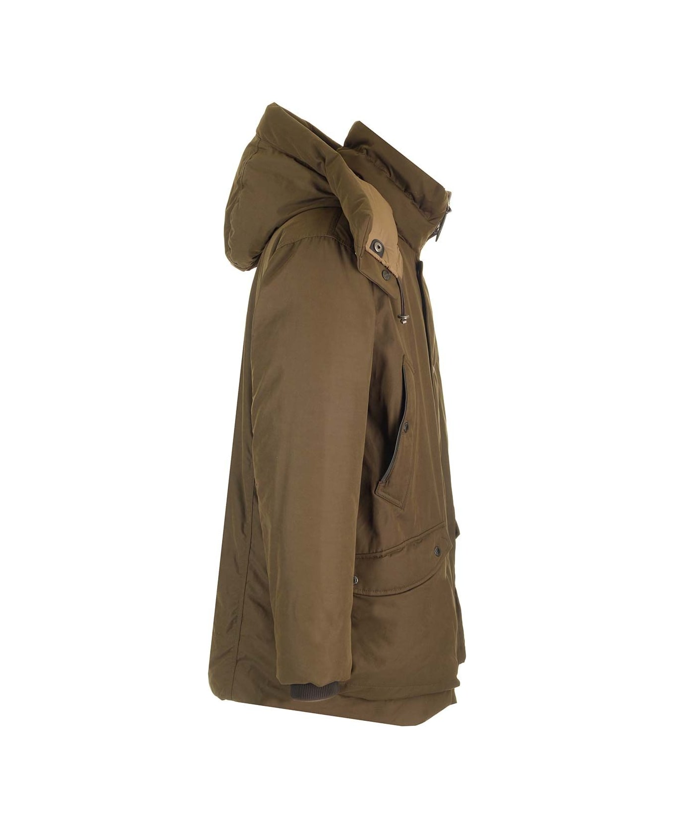 Tom Ford Military Green Parka - GREEN